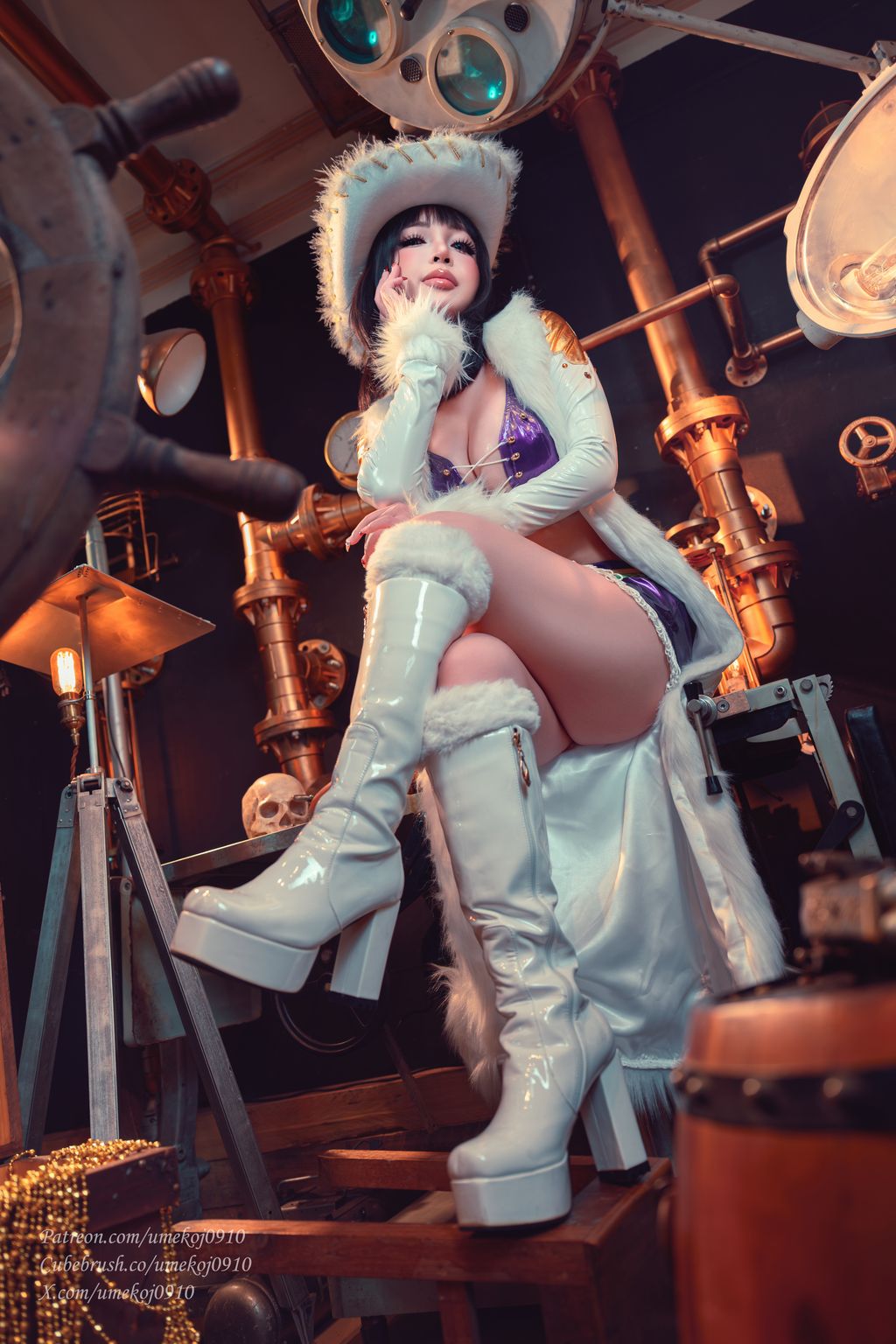 Coser@UmekoJ: Nico Robin Alabasta (One Piece) (119 photos + 9 videos) 8 Coser@UmekoJ: Nico Robin Alabasta (One Piece) (119 photos + 9 videos) 8