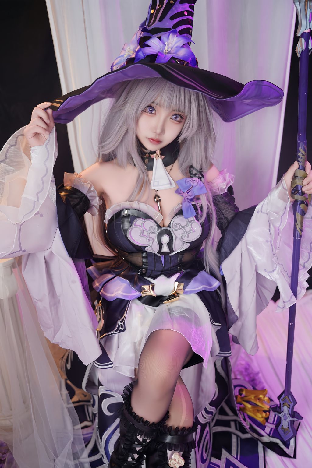 Coser@香草奶喵: 大黑塔典藏版 (109 photos + 32 videos) 19 Coser@香草奶喵: 大黑塔典藏版 (109 photos + 32 videos) 19