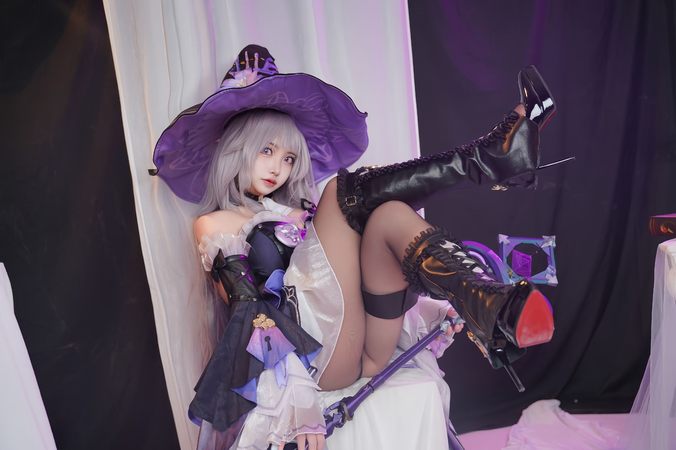 Coser@香草奶喵: 大黑塔典藏版 (109 photos + 32 videos) 5 Coser@香草奶喵: 大黑塔典藏版 (109 photos + 32 videos) 5