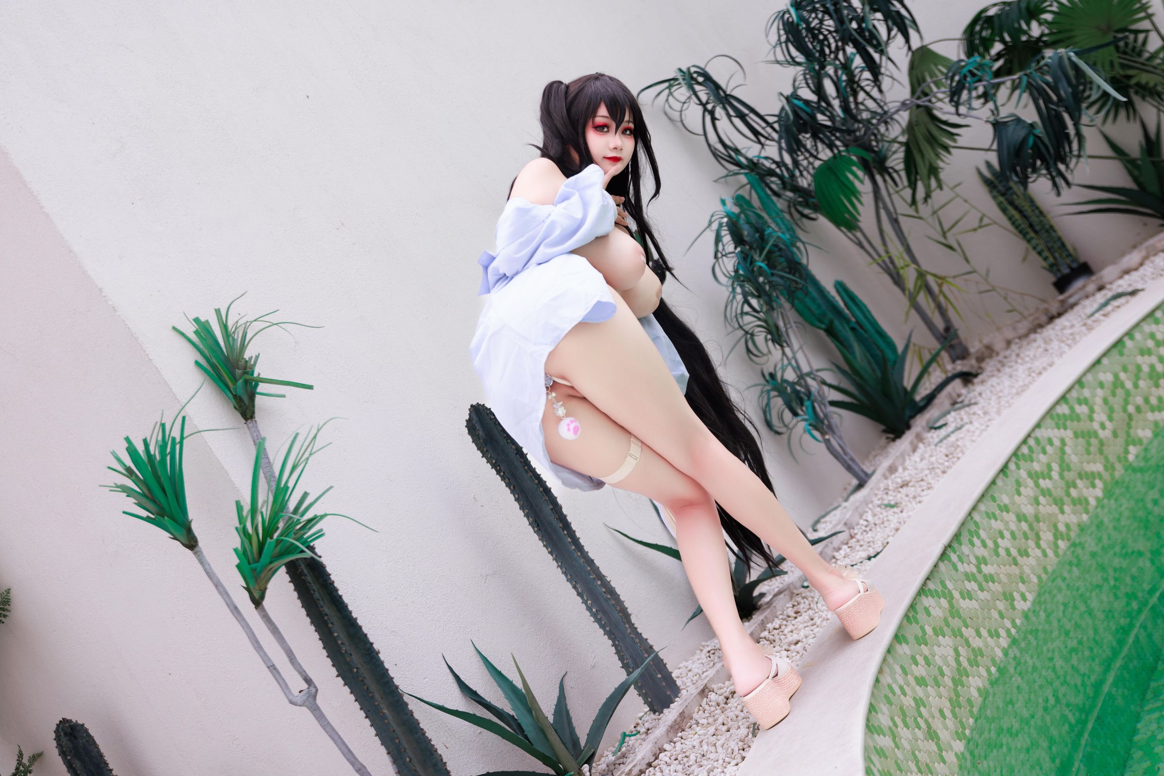 Coser@阿雪雪: 大凤泳装 (86 photos + 1 video) 12 Coser@阿雪雪: 大凤泳装 (86 photos + 1 video) 12