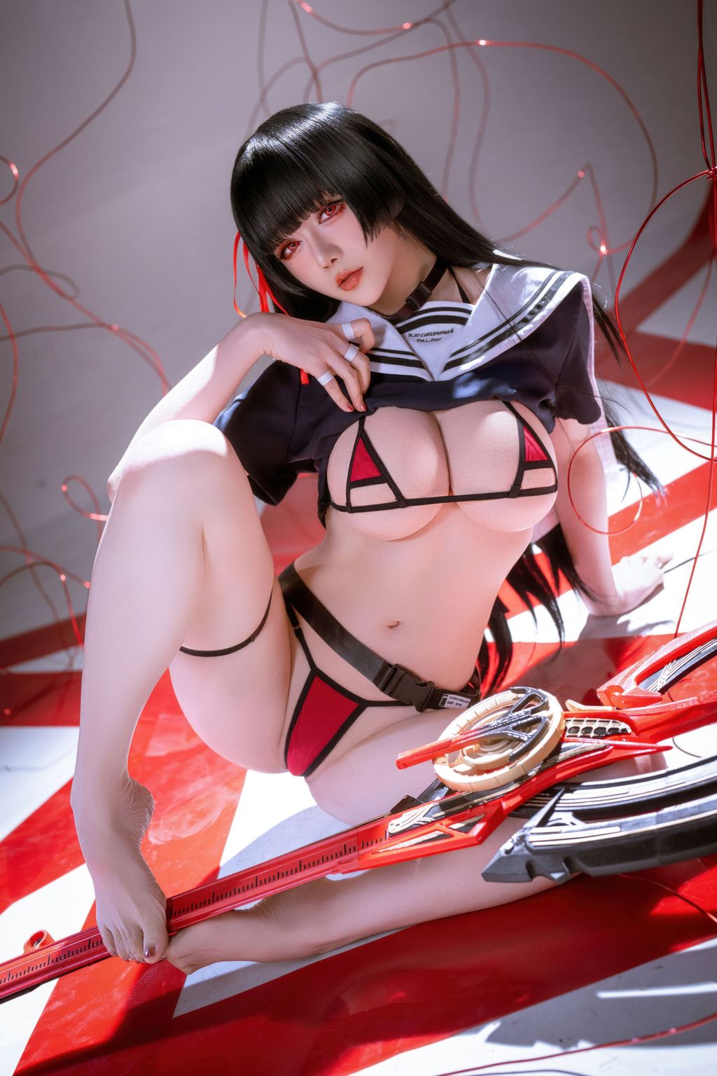 Coser@星之迟迟Hoshilily: 2026年04月计划 鸣潮 千咲 JK (64 photos) 9 Coser@星之迟迟Hoshilily: 2026年04月计划 鸣潮 千咲 JK (64 photos) 9