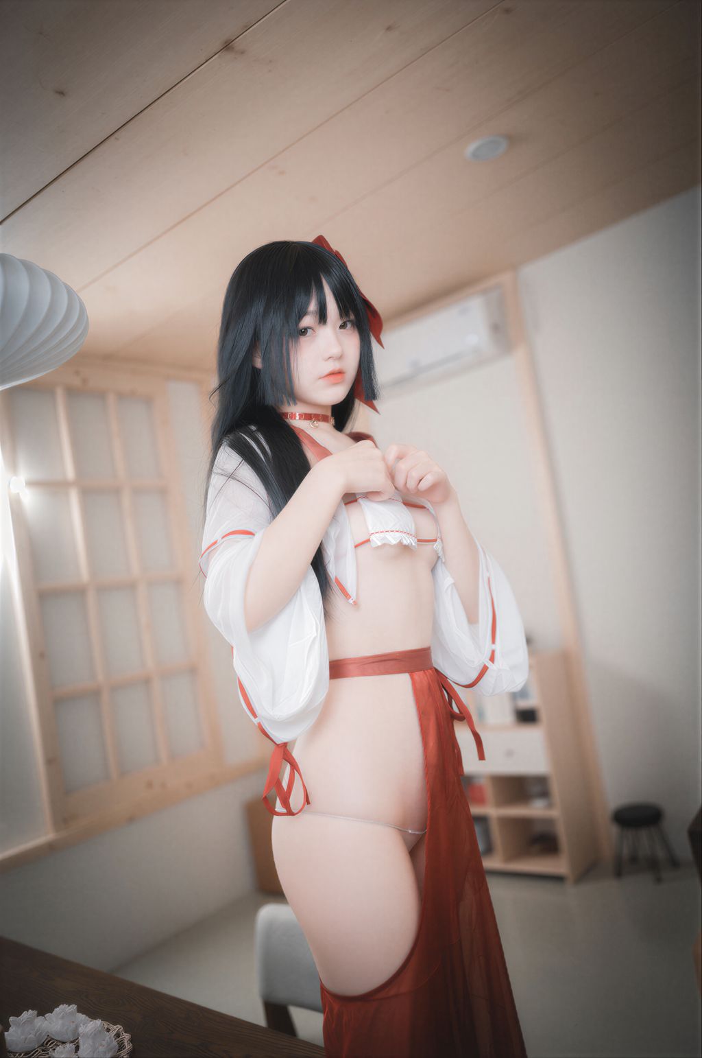 [AI Enhanced] DJAWA Photo: Jeong Jenny (정제니) – Miko In Ryokan (85 photos)
