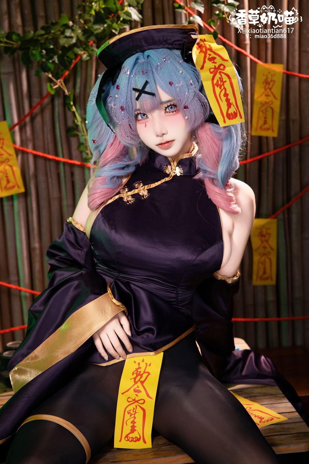 Coser@香草奶喵: 兔子洞小僵尸 (122 photos + 29 videos) 5 Coser@香草奶喵: 兔子洞小僵尸 (122 photos + 29 videos) 5