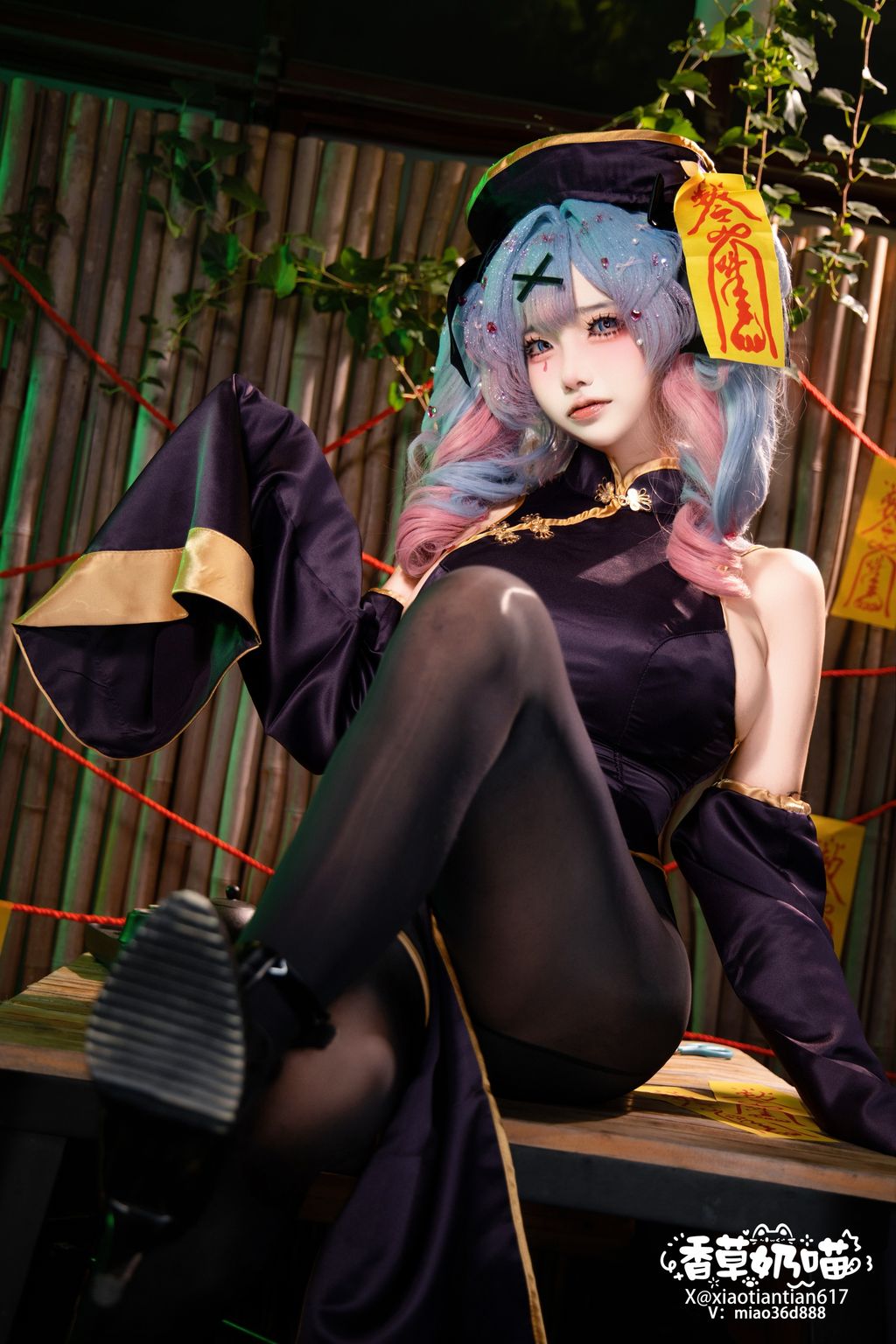 Coser@香草奶喵: 兔子洞小僵尸 (122 photos + 29 videos)