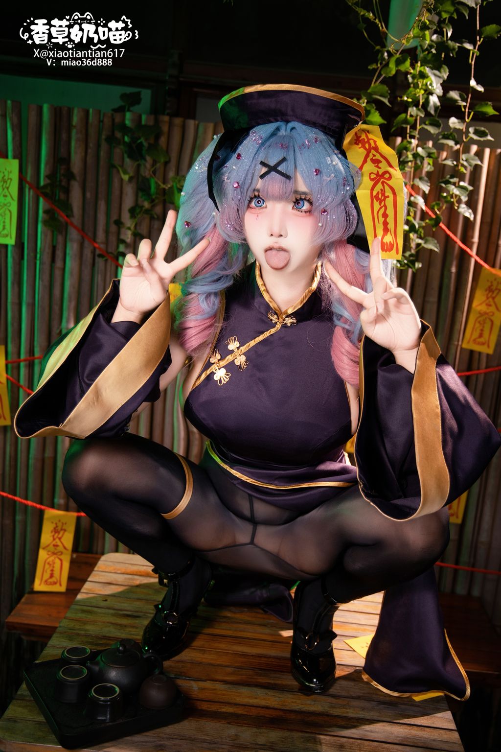 Coser@香草奶喵: 兔子洞小僵尸 (122 photos + 29 videos) 3 Coser@香草奶喵: 兔子洞小僵尸 (122 photos + 29 videos) 3