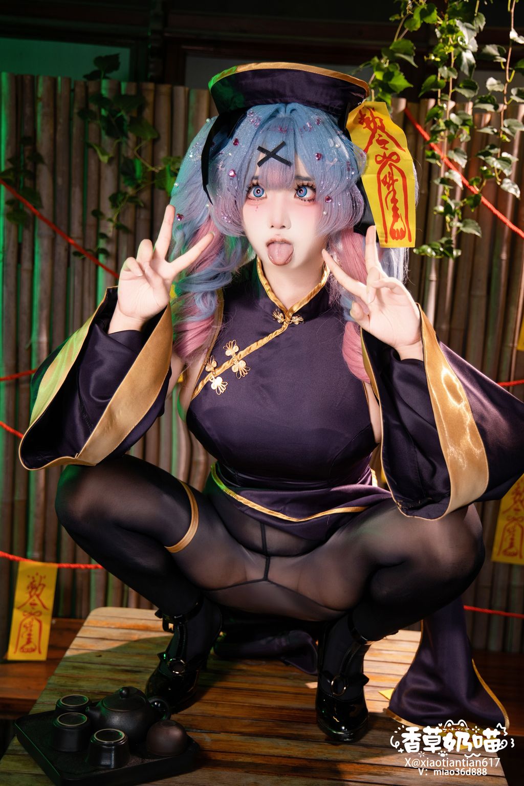Coser@香草奶喵: 兔子洞小僵尸 (122 photos + 29 videos) 4 Coser@香草奶喵: 兔子洞小僵尸 (122 photos + 29 videos) 4