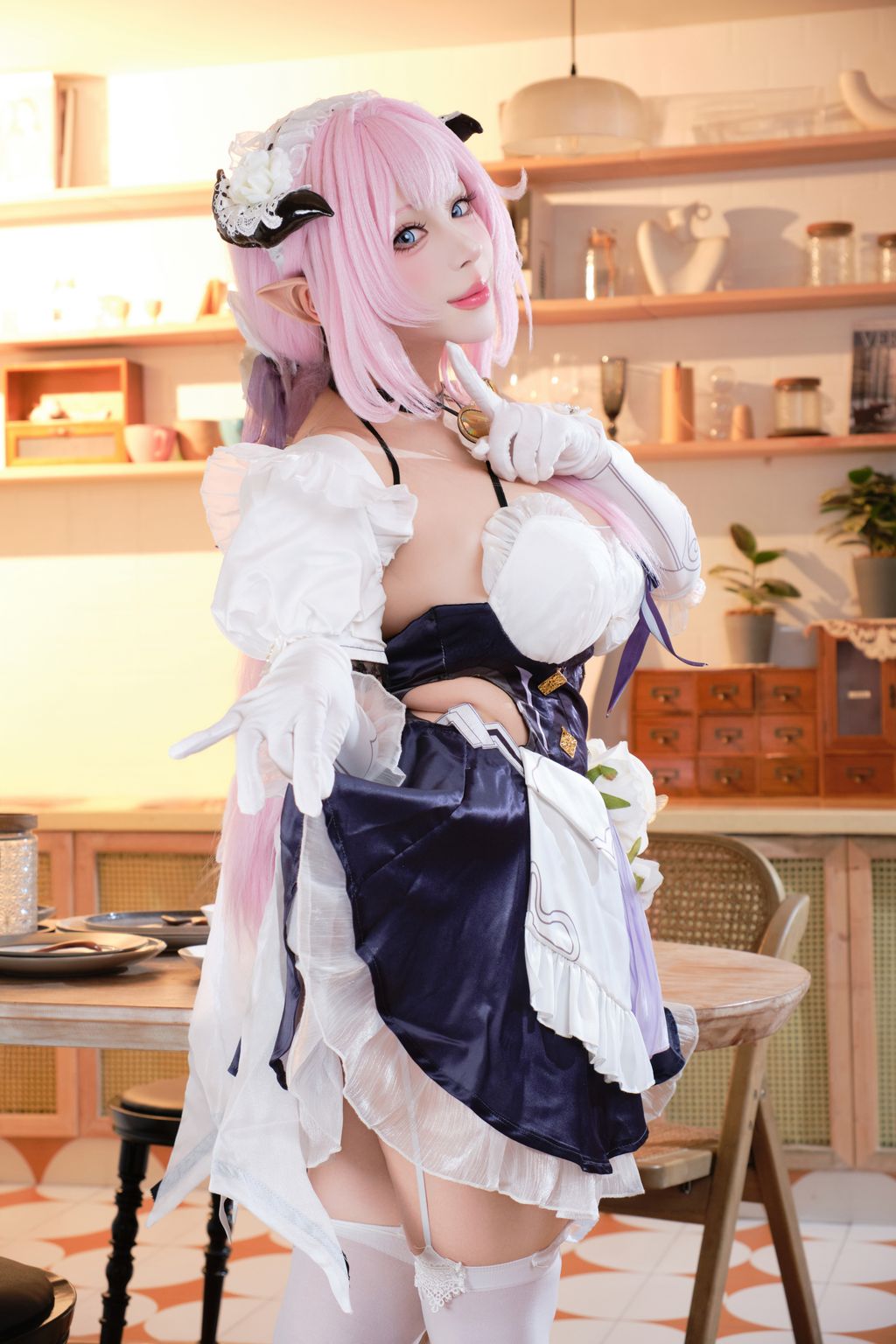Coser@胡桃猫Kurumineko: 崩坏三 爱莉希雅 女仆 (125 photos + 3 videos) 1 Coser@胡桃猫Kurumineko: 崩坏三 爱莉希雅 女仆 (125 photos + 3 videos) 1