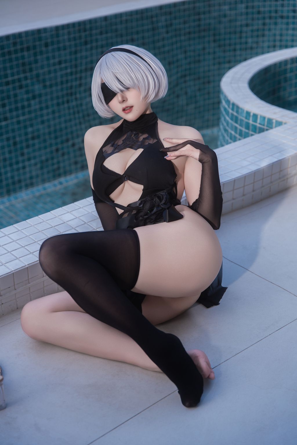 Coser@Natsuko夏夏子: NIKKE×NieR 2B水着 (166 photos) 4 Coser@Natsuko夏夏子: NIKKE×NieR 2B水着 (166 photos) 4