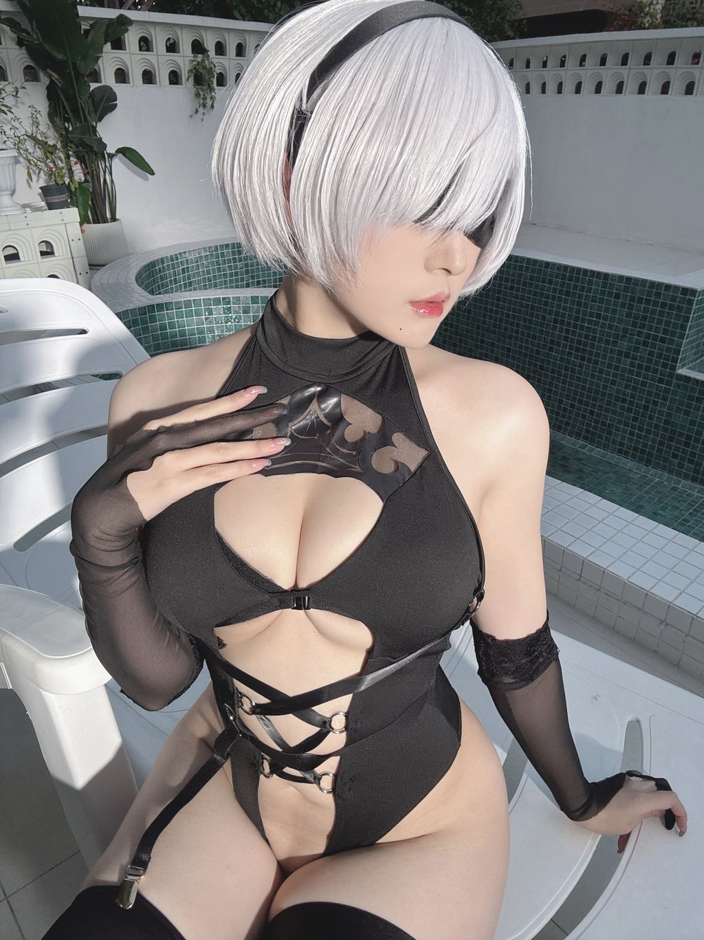 Coser@Natsuko夏夏子: NIKKE×NieR 2B水着 (166 photos) 3 Coser@Natsuko夏夏子: NIKKE×NieR 2B水着 (166 photos) 3