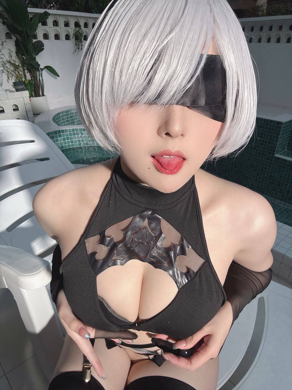 Coser@Natsuko夏夏子: NIKKE×NieR 2B水着 (166 photos) 14 Coser@Natsuko夏夏子: NIKKE×NieR 2B水着 (166 photos) 14