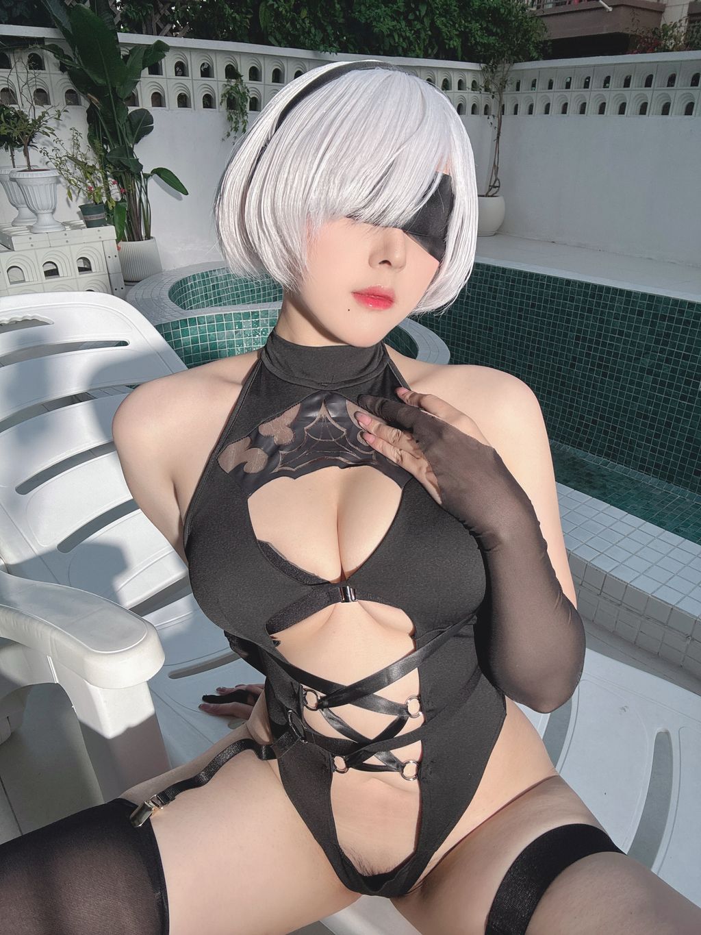 Coser@Natsuko夏夏子: NIKKE×NieR 2B水着 (166 photos) 2 Coser@Natsuko夏夏子: NIKKE×NieR 2B水着 (166 photos) 2