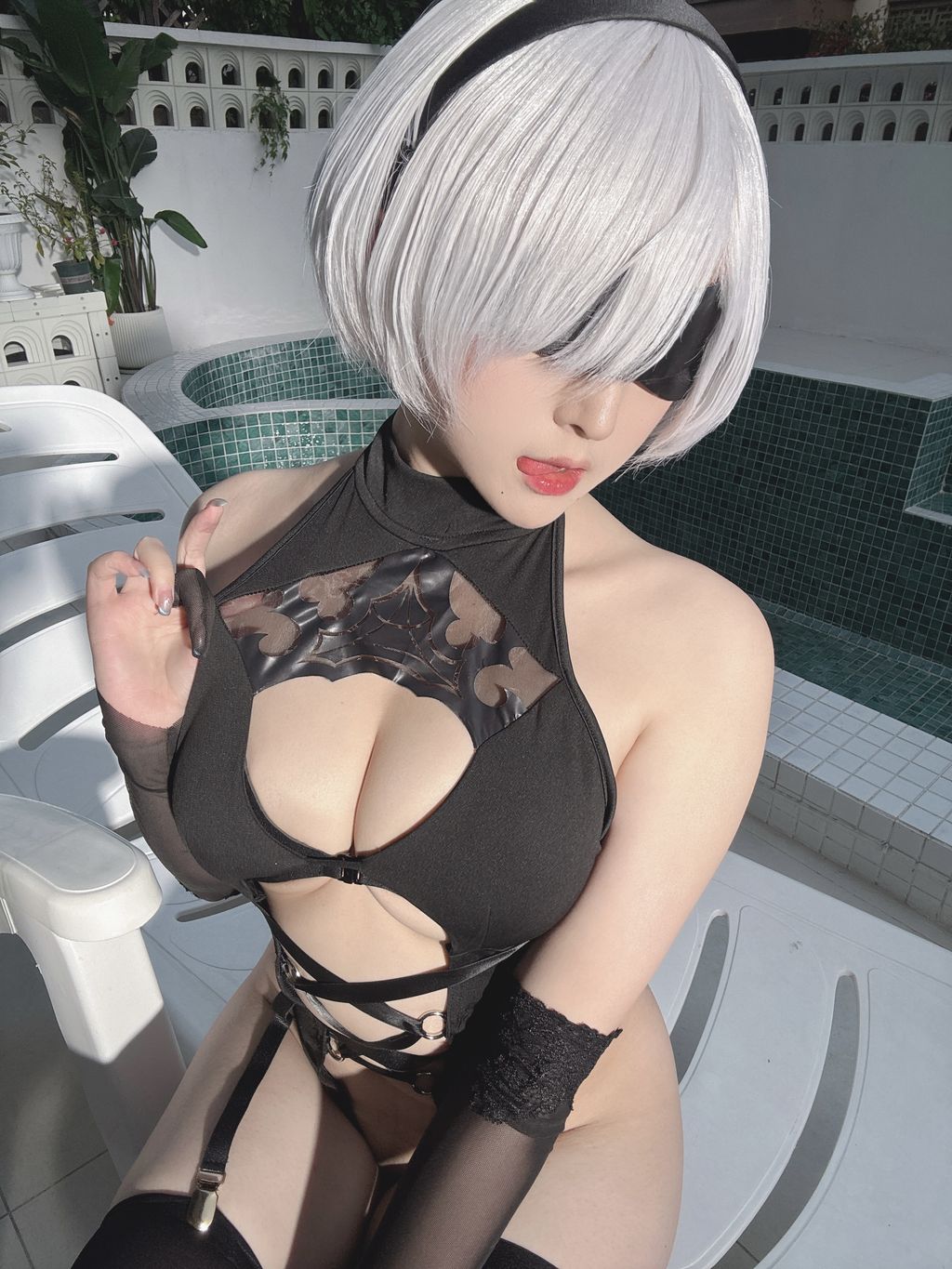 Coser@Natsuko夏夏子: NIKKE×NieR 2B水着 (166 photos) 16 Coser@Natsuko夏夏子: NIKKE×NieR 2B水着 (166 photos) 16