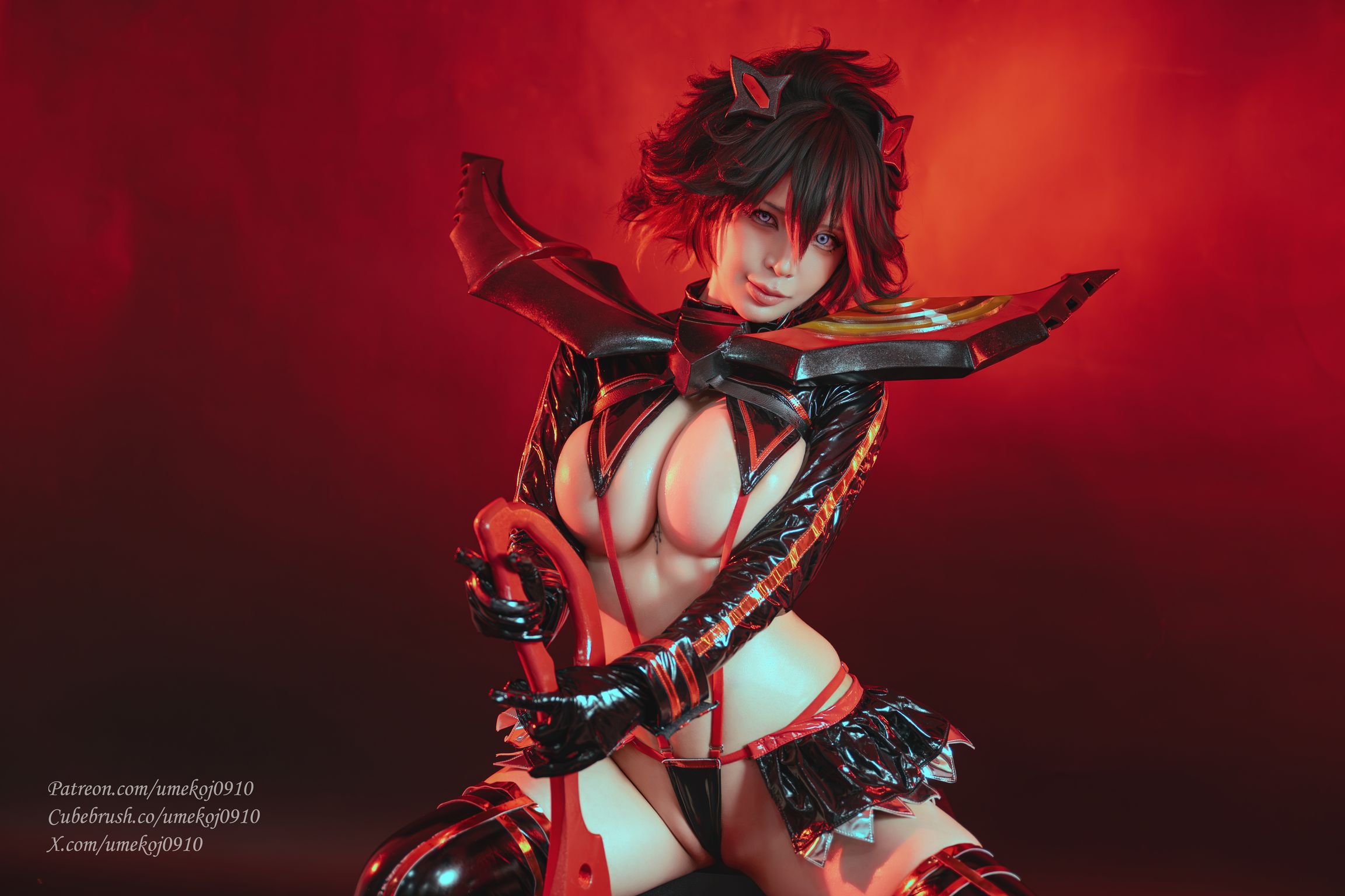 Coser@UmekoJ: Ryuko Matoi Kamui Senketsu Ver. 「Kill la Kill」 (91 photos + 12 videos) 5 Coser@UmekoJ: Ryuko Matoi Kamui Senketsu Ver. 「Kill la Kill」 (91 photos + 12 videos) 5