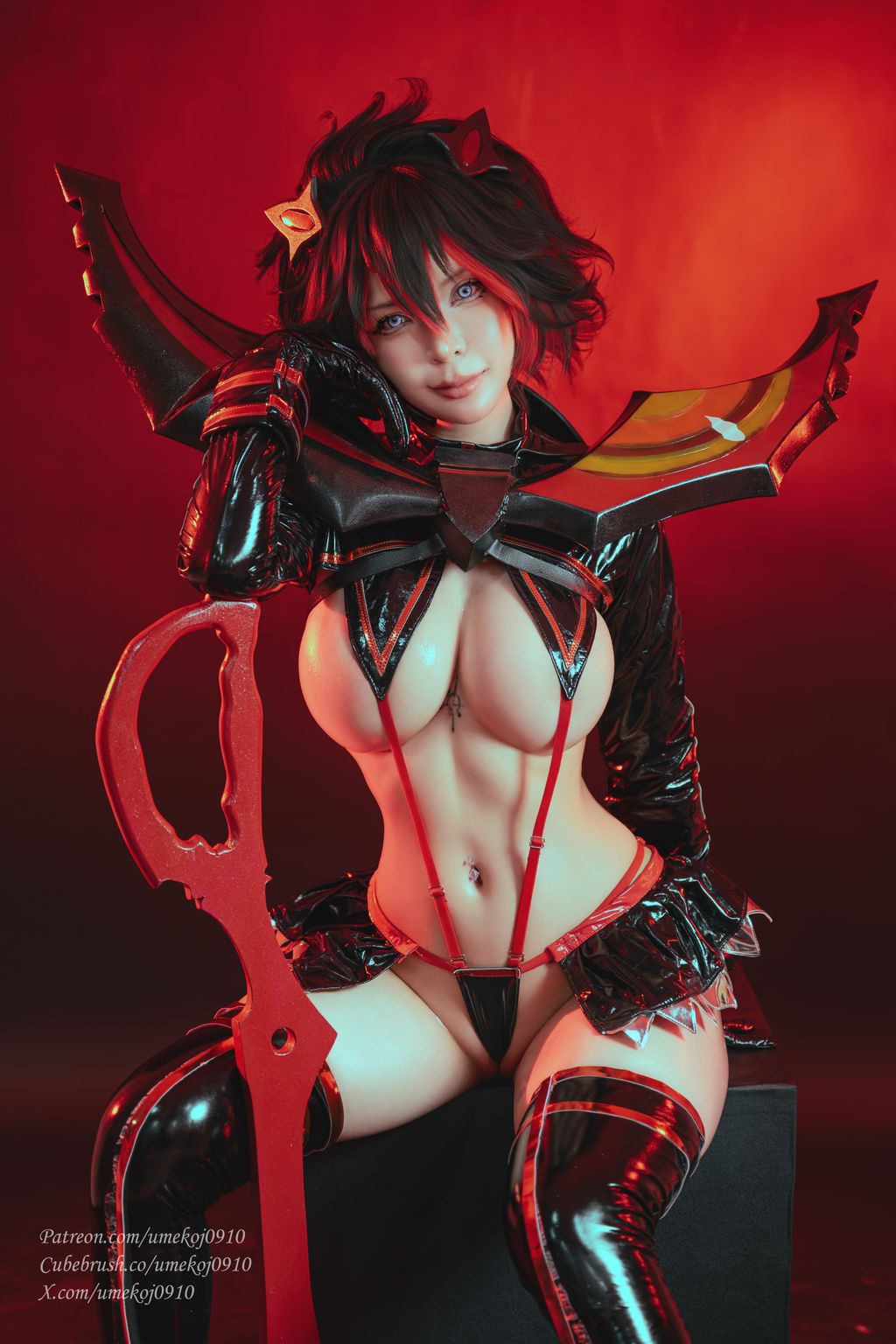 Coser@UmekoJ: Ryuko Matoi Kamui Senketsu Ver. 「Kill la Kill」 (91 photos + 12 videos) 4 Coser@UmekoJ: Ryuko Matoi Kamui Senketsu Ver. 「Kill la Kill」 (91 photos + 12 videos) 4