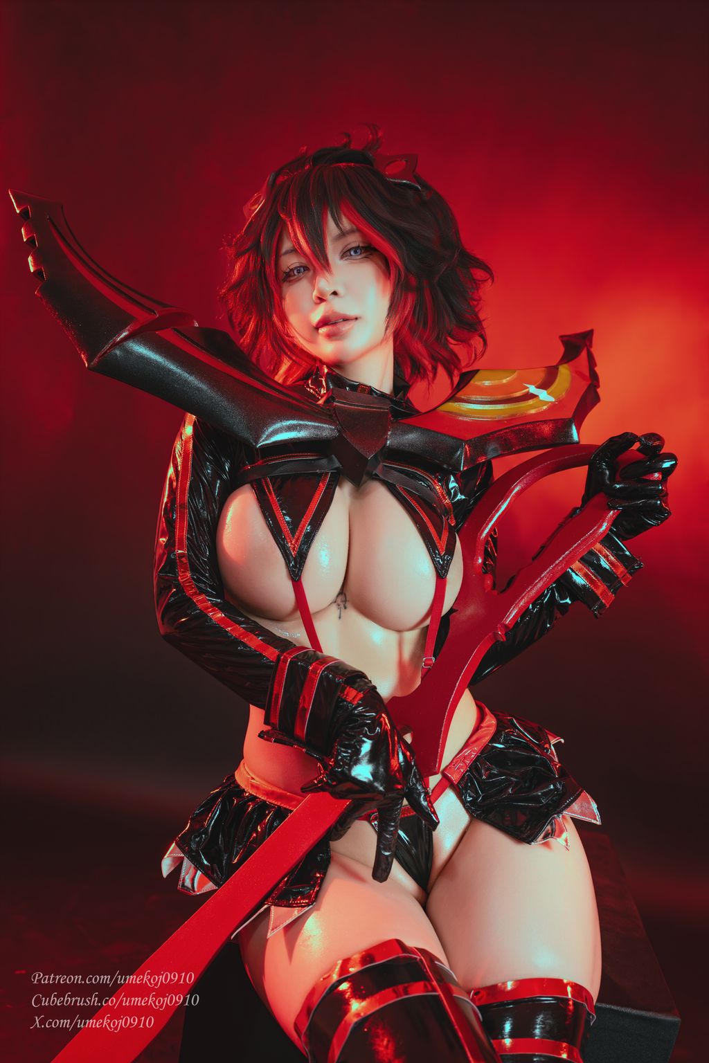 Coser@UmekoJ: Ryuko Matoi Kamui Senketsu Ver. 「Kill la Kill」 (91 photos + 12 videos) 11 Coser@UmekoJ: Ryuko Matoi Kamui Senketsu Ver. 「Kill la Kill」 (91 photos + 12 videos) 11