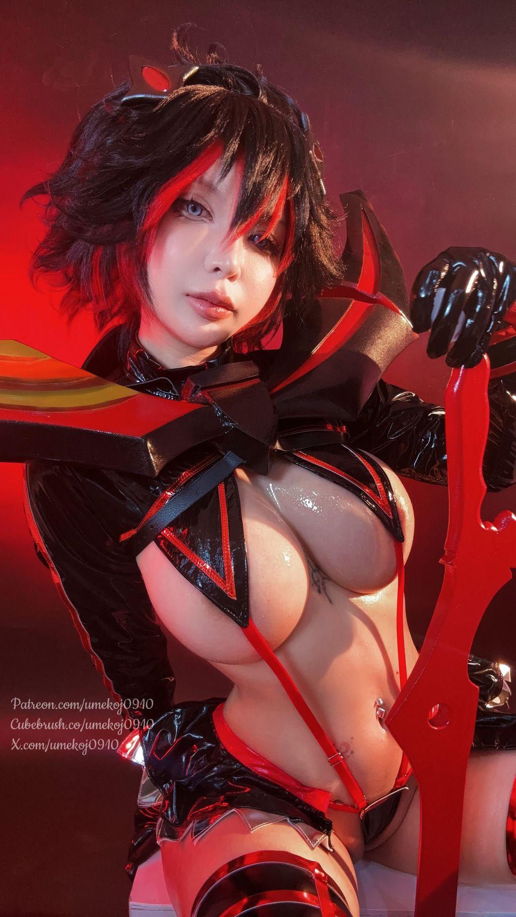 Coser@UmekoJ: Ryuko Matoi Kamui Senketsu Ver. 「Kill la Kill」 (91 photos + 12 videos) 7 Coser@UmekoJ: Ryuko Matoi Kamui Senketsu Ver. 「Kill la Kill」 (91 photos + 12 videos) 7