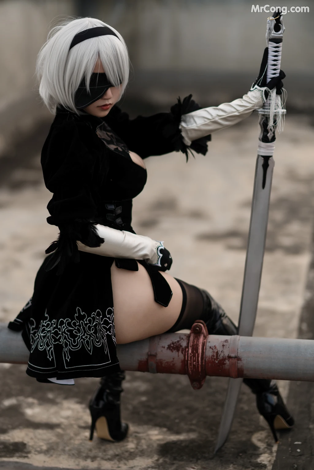 Coser@小仓千代w No.011: 8月舰长写真 2B原皮 (20 photos) 4 Coser@小仓千代w No.011: 8月舰长写真 2B原皮 (20 photos) 4