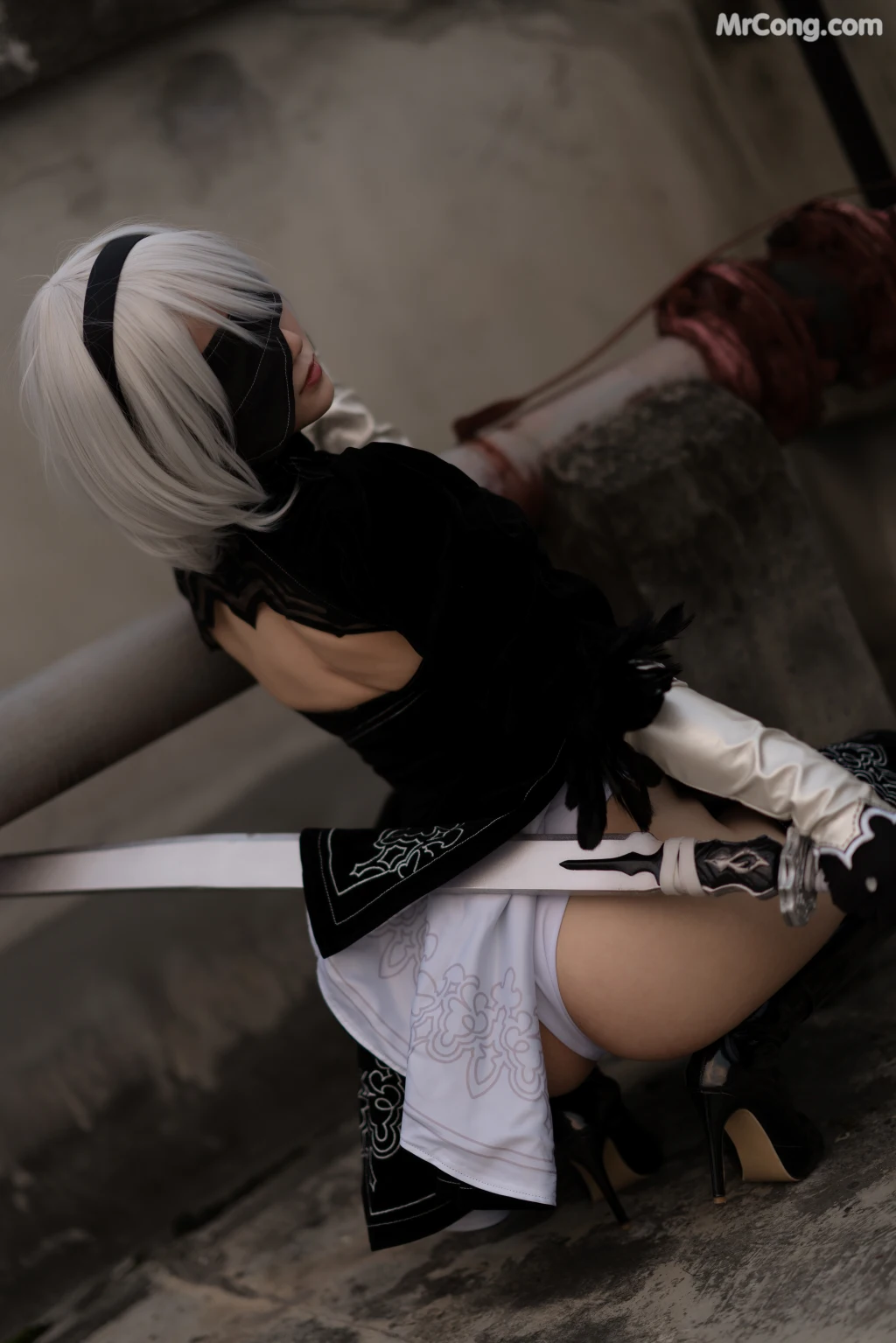 Coser@小仓千代w No.011: 8月舰长写真 2B原皮 (20 photos) 18 Coser@小仓千代w No.011: 8月舰长写真 2B原皮 (20 photos) 18
