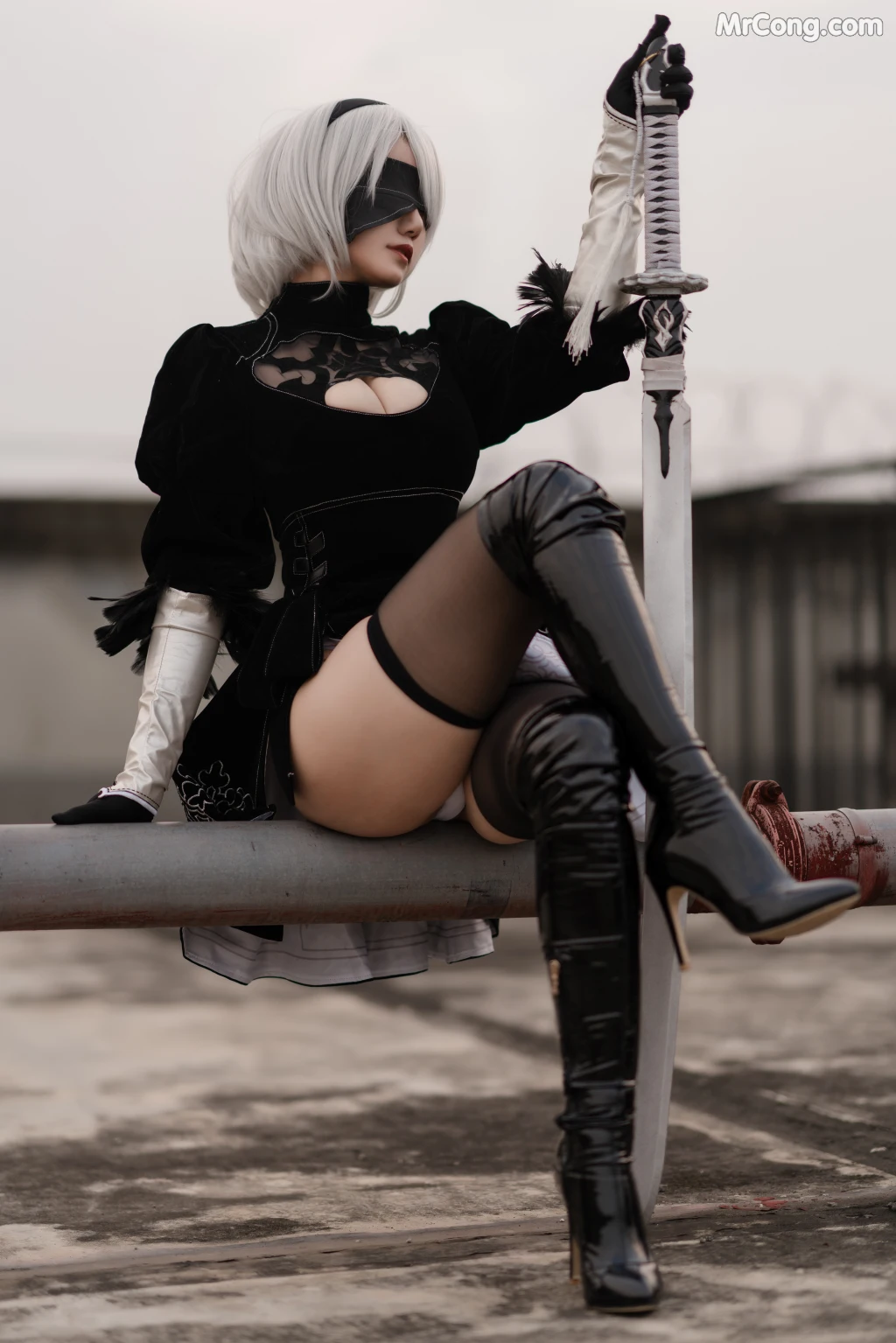 Coser@小仓千代w No.011: 8月舰长写真 2B原皮 (20 photos) 11 Coser@小仓千代w No.011: 8月舰长写真 2B原皮 (20 photos) 11
