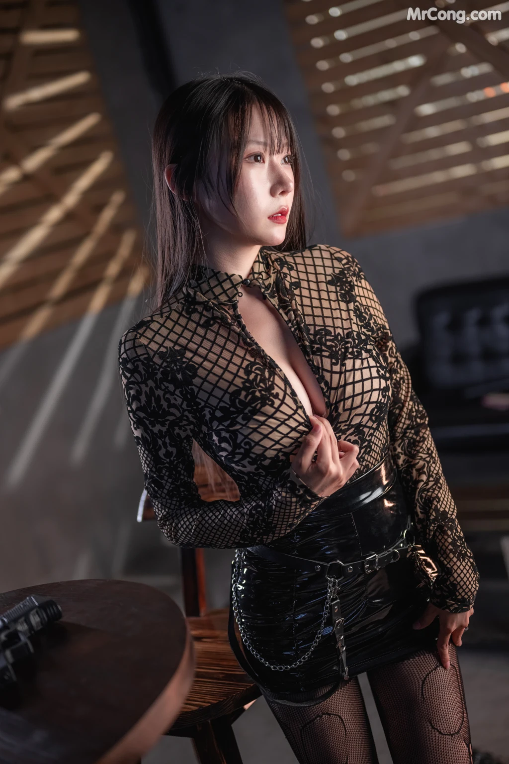 Coser@香草喵露露 No.049: 秘密搜查官 (72 photos)