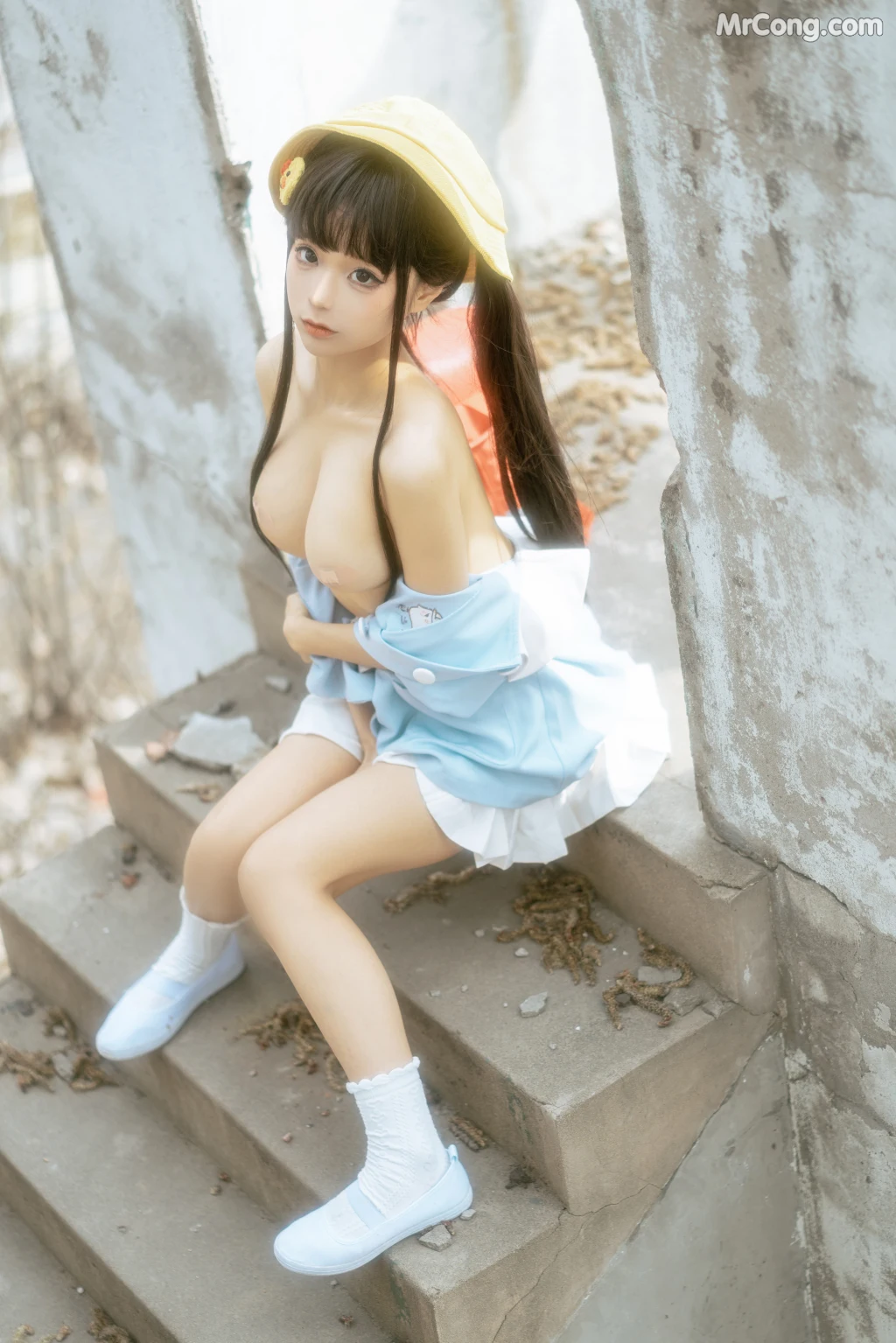 Coser@蠢沫沫 (chunmomo): 小黄帽 绅士版 (156 photos) 8 Coser@蠢沫沫 (chunmomo): 小黄帽 绅士版 (156 photos) 8
