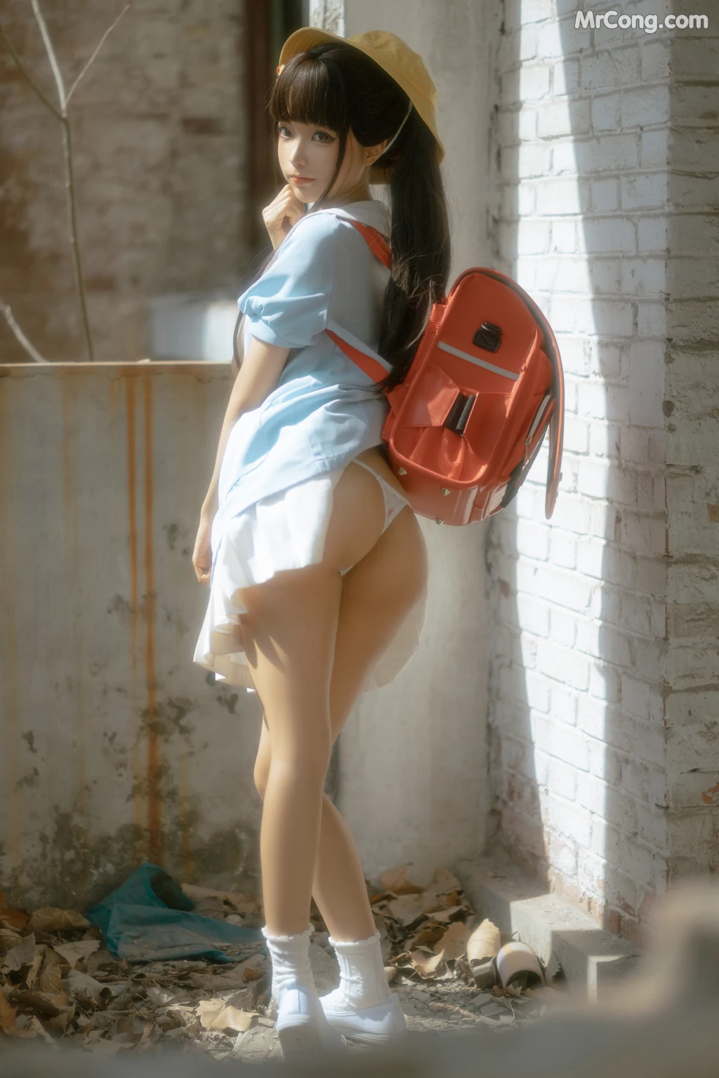 Coser@蠢沫沫 (chunmomo): 小黄帽 绅士版 (156 photos) 5 Coser@蠢沫沫 (chunmomo): 小黄帽 绅士版 (156 photos) 5