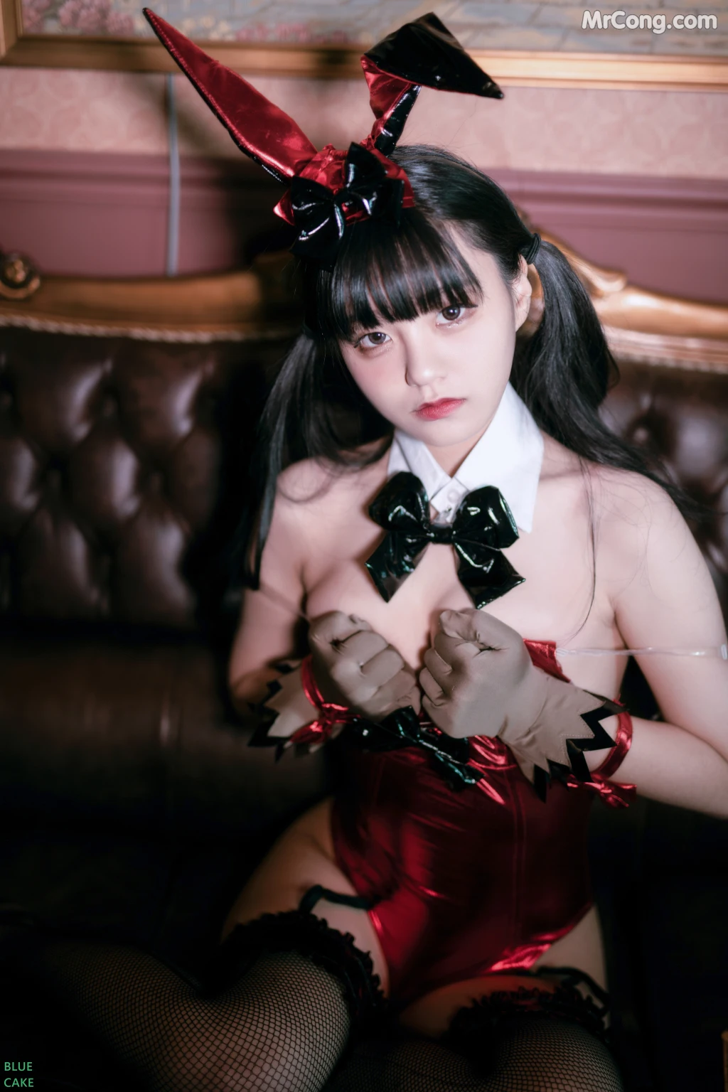[BLUECAKE] Jeong Jenny (정제니): Kurumi Bunny (Full Ver) (114 photos)