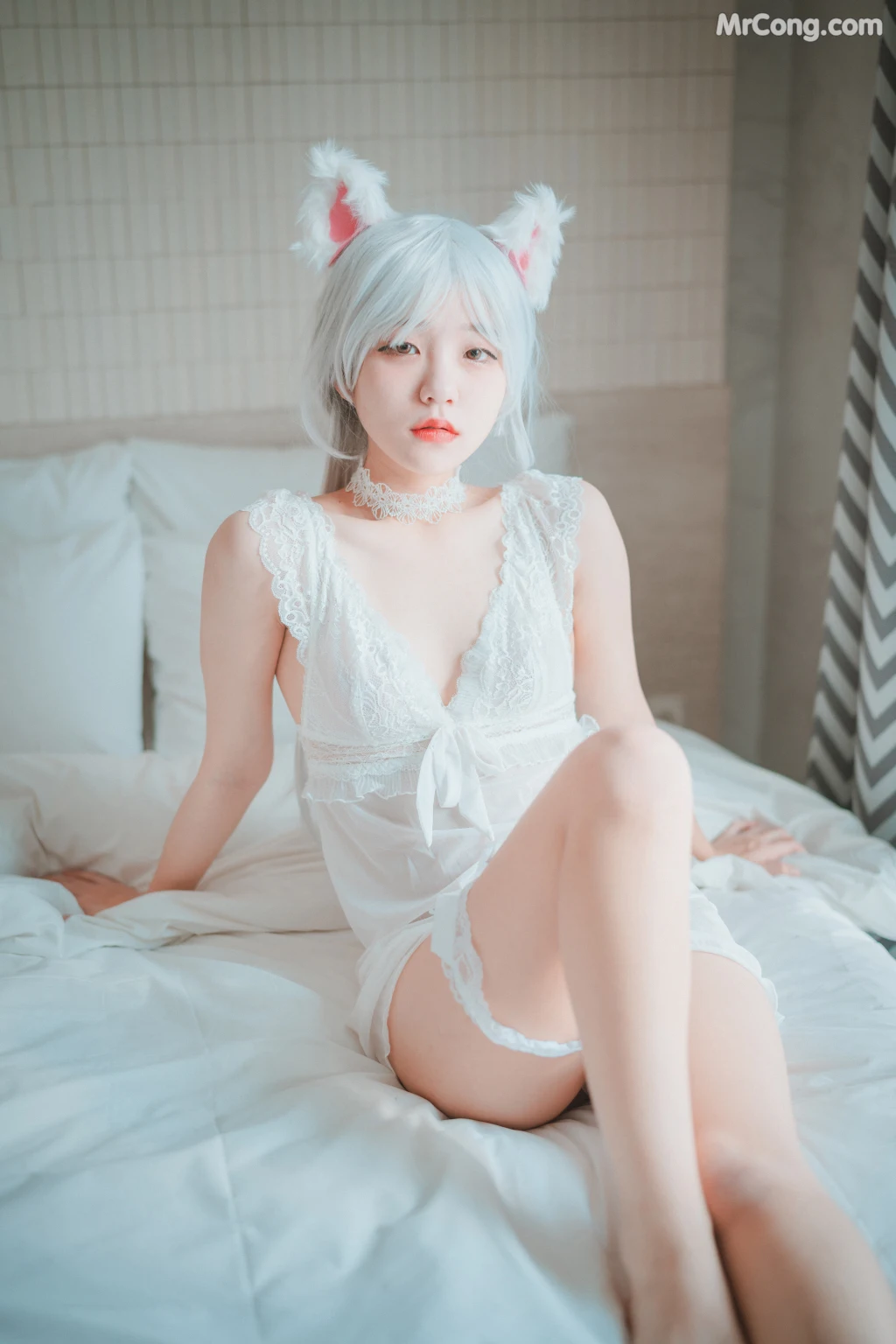 DJAWA Photo - Jeong Jenny (정제니): "Schwarz und Wei Katzenmädchen" (Full Ver) (66 photos)