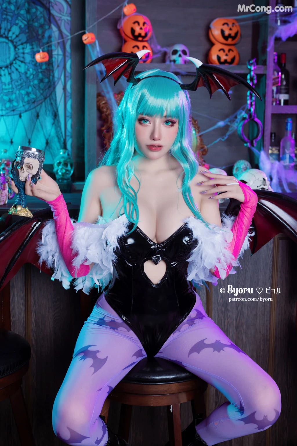 Coser@Byoru: Morrigan (33 photos)