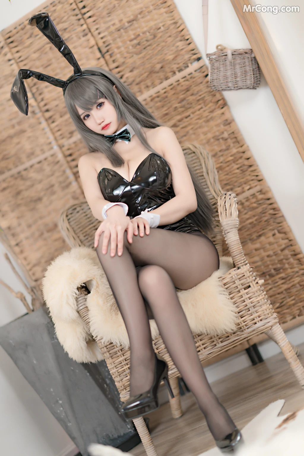 Coser@小仓千代w No.006: 麻衣兔女郎 (24 photos)