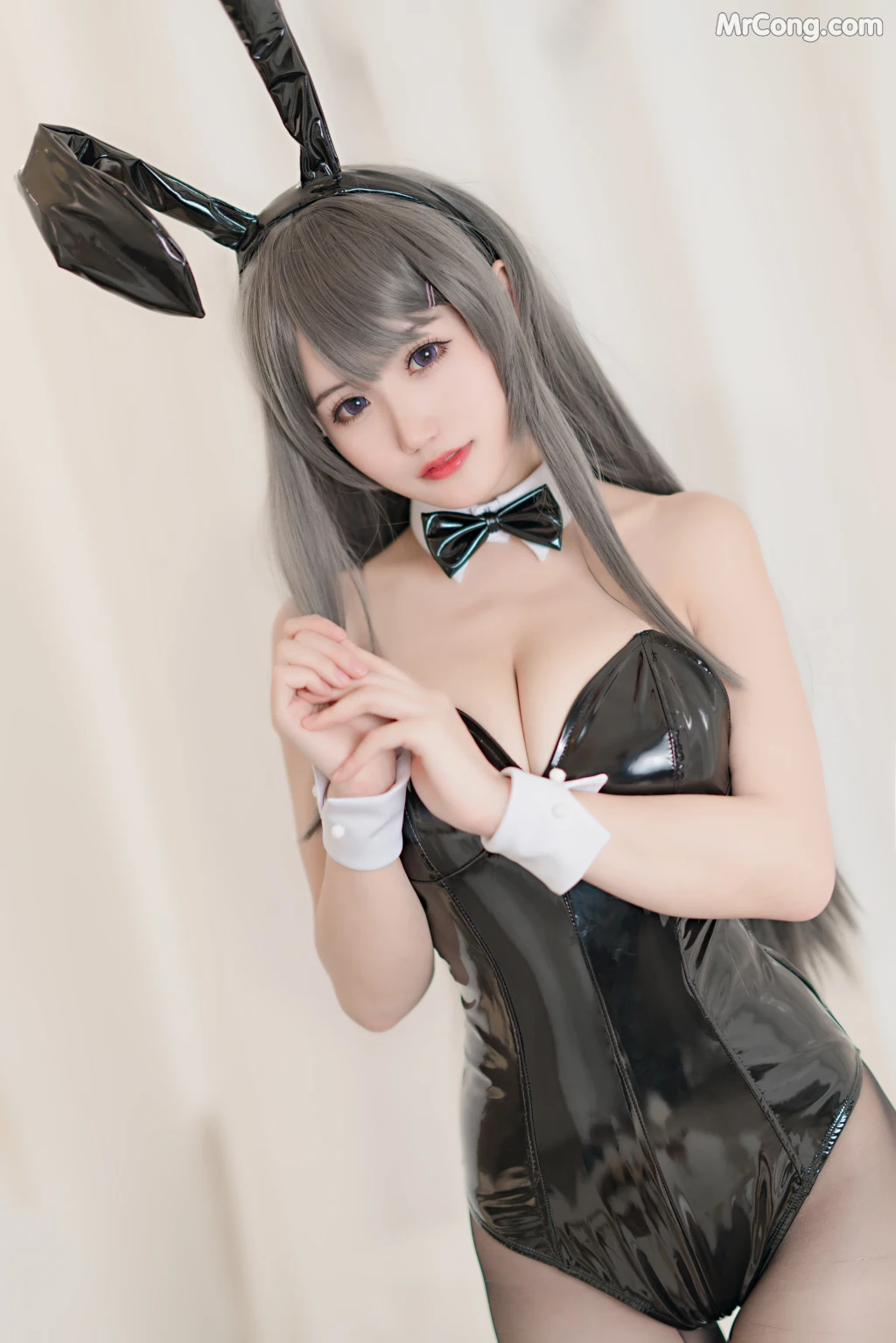 Coser@小仓千代w No.006: 麻衣兔女郎 (24 photos)