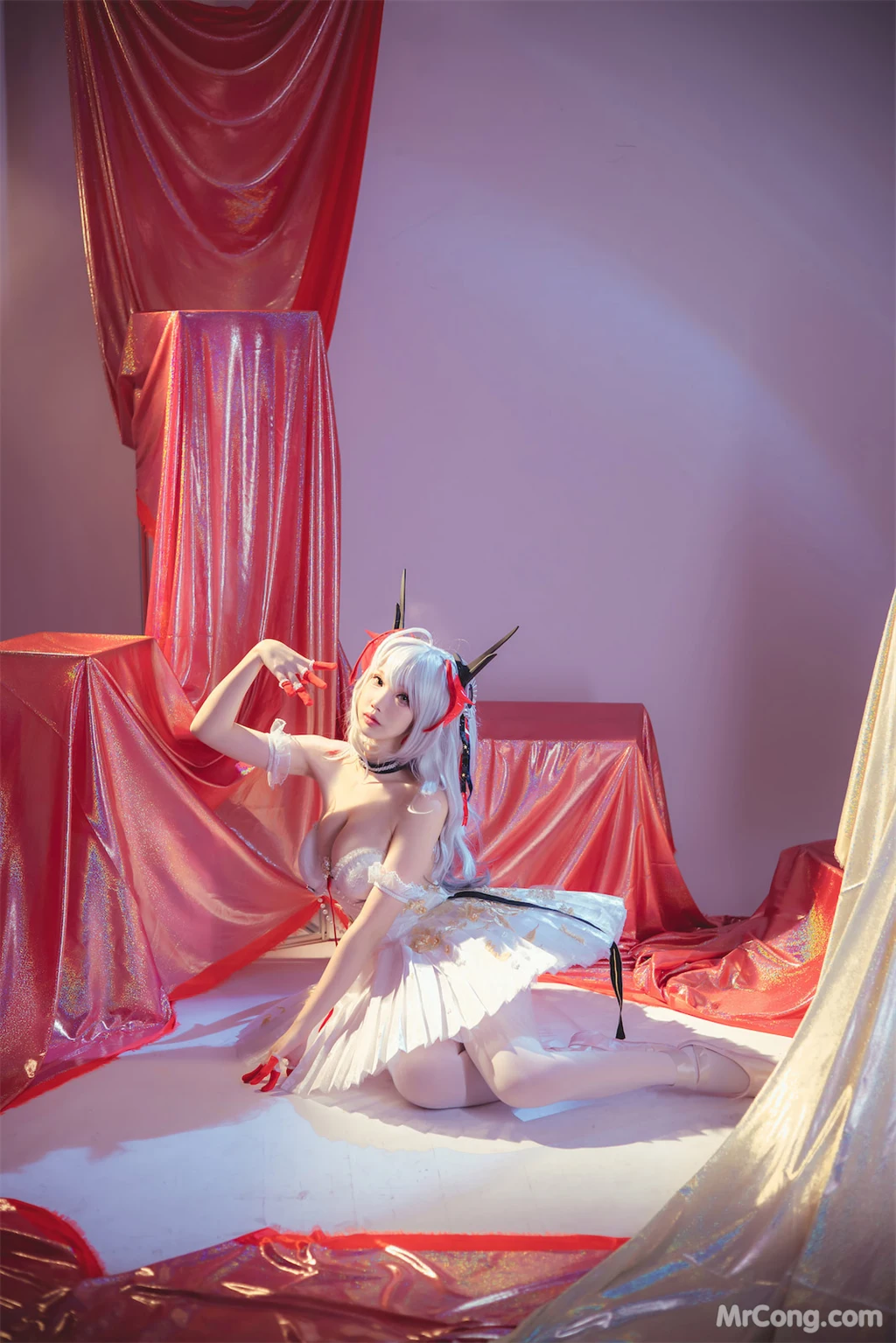 Coser@雪晴Astra (雪晴嘟嘟) Vol.044: 明日方舟W芭蕾 (80 photos) 18 Coser@雪晴Astra (雪晴嘟嘟) Vol.044: 明日方舟W芭蕾 (80 photos) 18