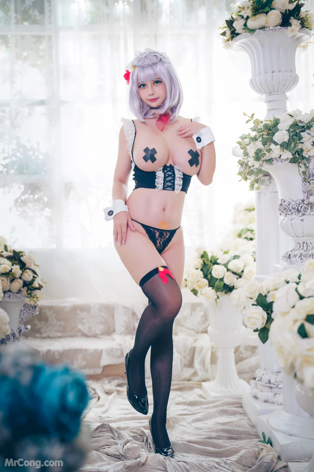 Coser@沖田凜花Rinka: Noelle Lingerie (30 photos)