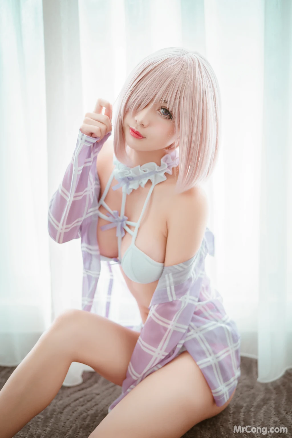 Coser@沖田凜花Rinka: 玛修泳衣 (Fate Grand Order) (13 photos)
