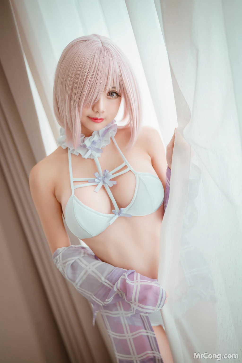 Coser@沖田凜花Rinka: 玛修泳衣 (Fate Grand Order) (13 photos)