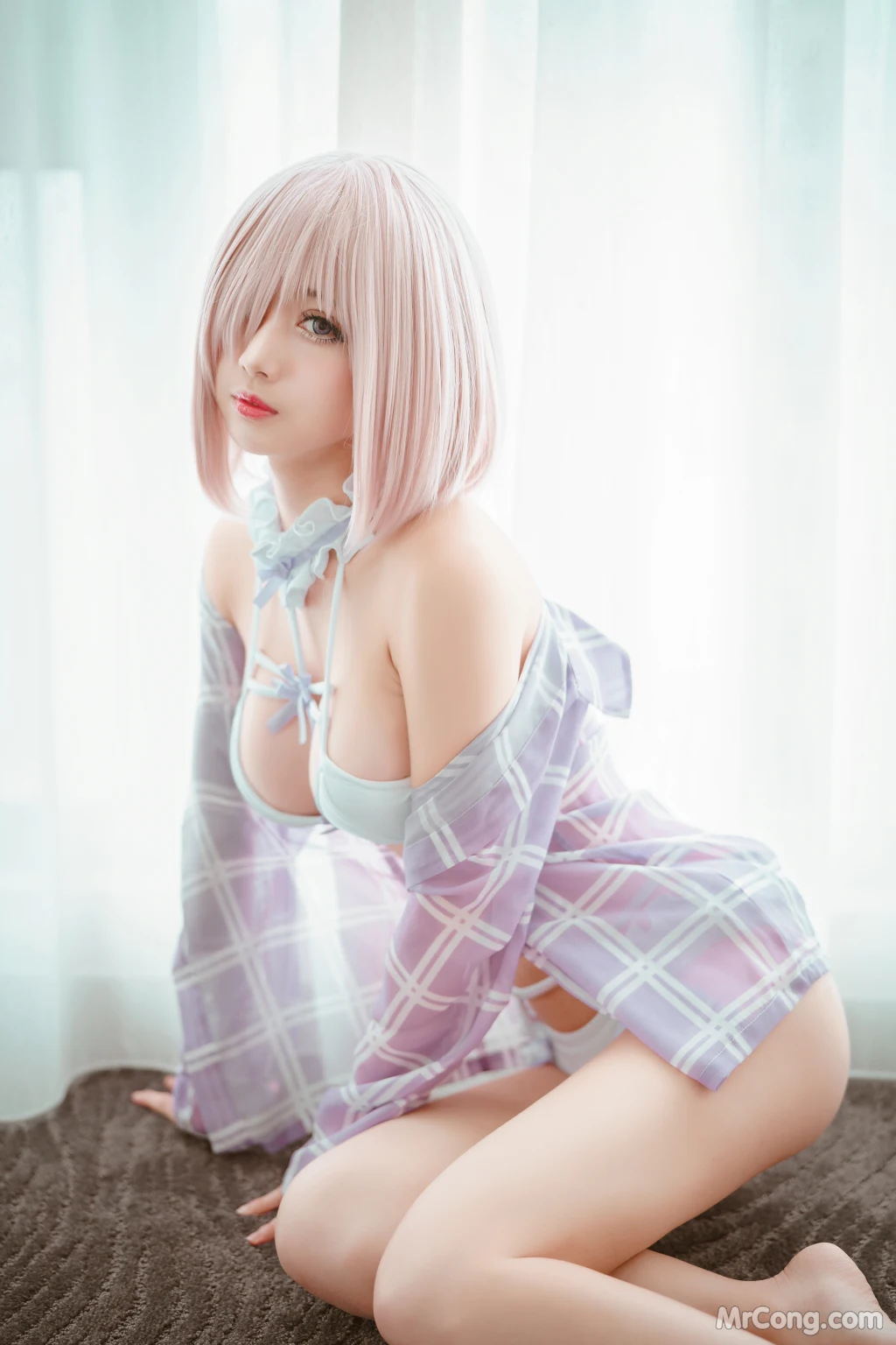 Coser@沖田凜花Rinka: 玛修泳衣 (Fate Grand Order) (13 photos)