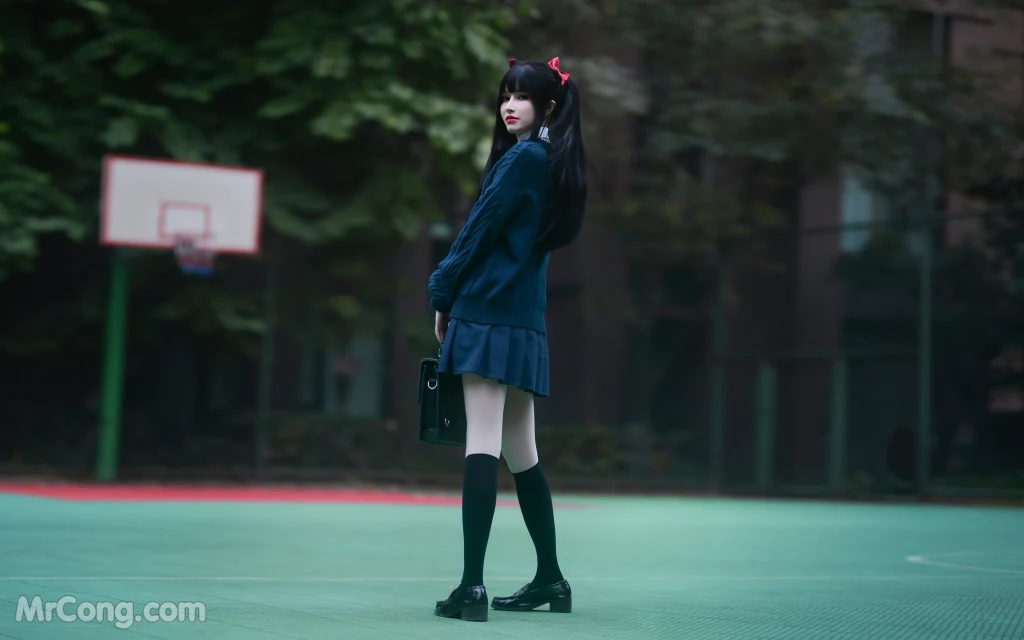Coser@鹿八岁: JK少女的悸动 (120 photos )