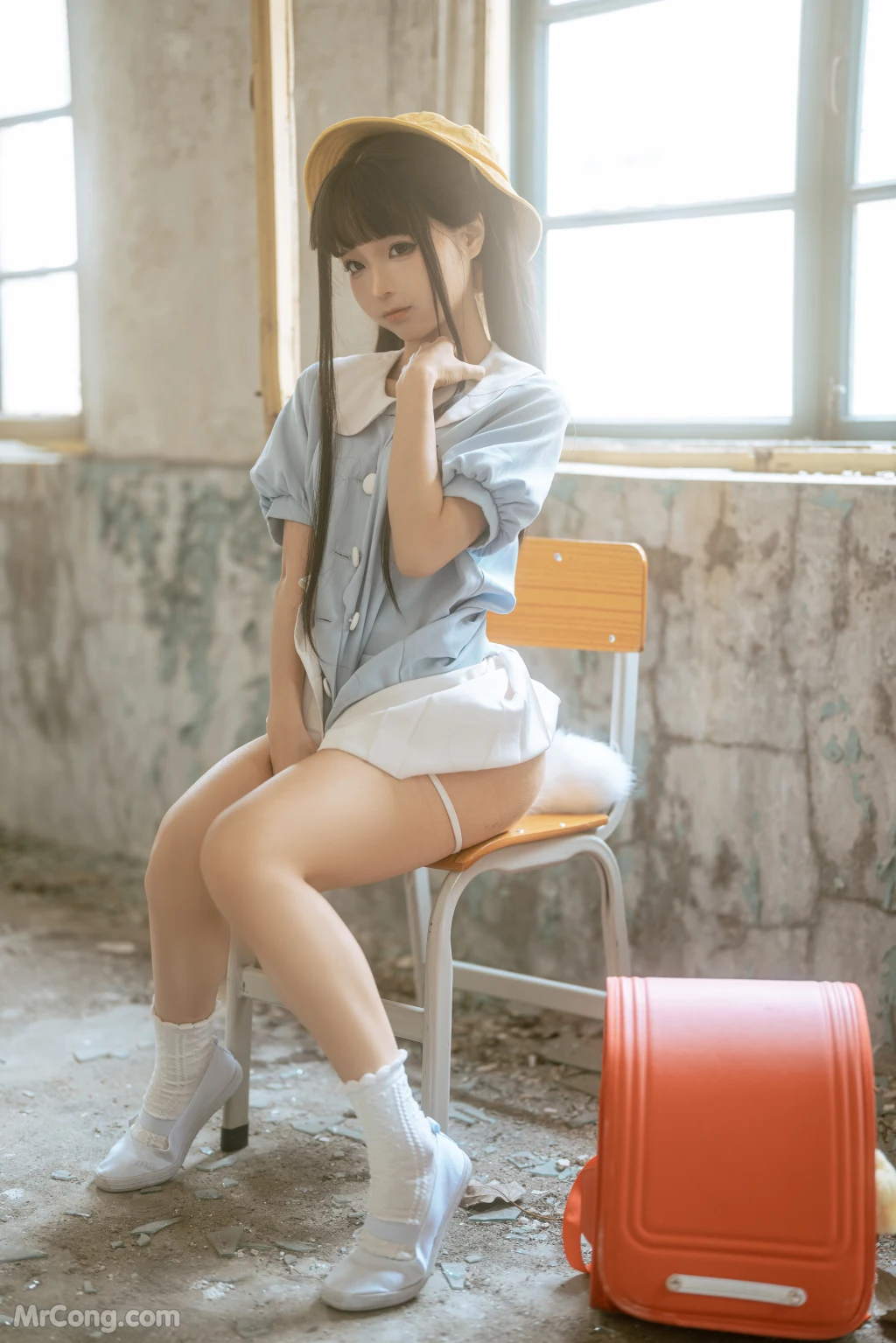 Coser@蠢沫沫 (chunmomo) Vol.150: 小黄帽 (107 photos) 5 Coser@蠢沫沫 (chunmomo) Vol.150: 小黄帽 (107 photos) 5