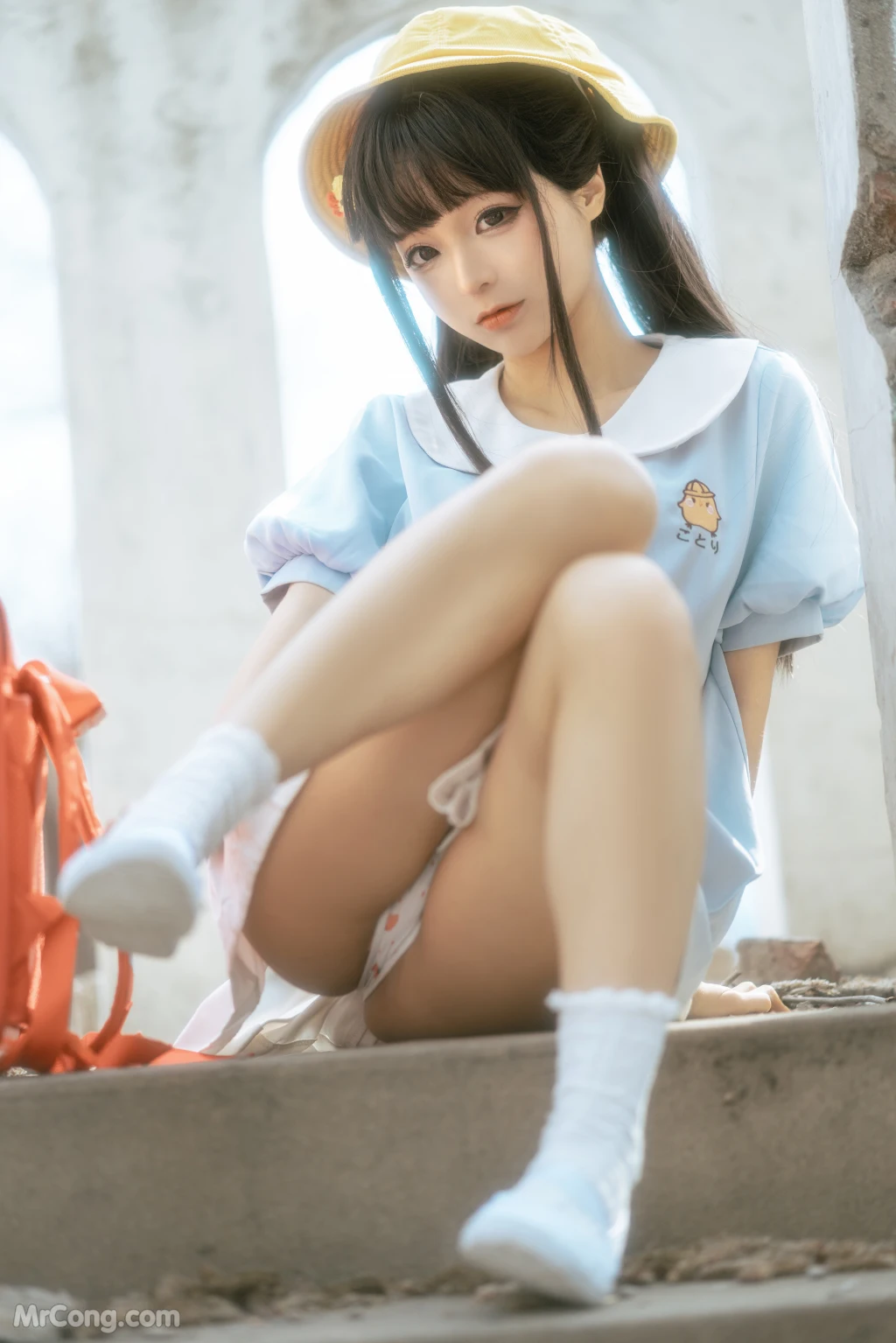 Coser@蠢沫沫 (chunmomo) Vol.150: 小黄帽 (107 photos) 13 Coser@蠢沫沫 (chunmomo) Vol.150: 小黄帽 (107 photos) 13
