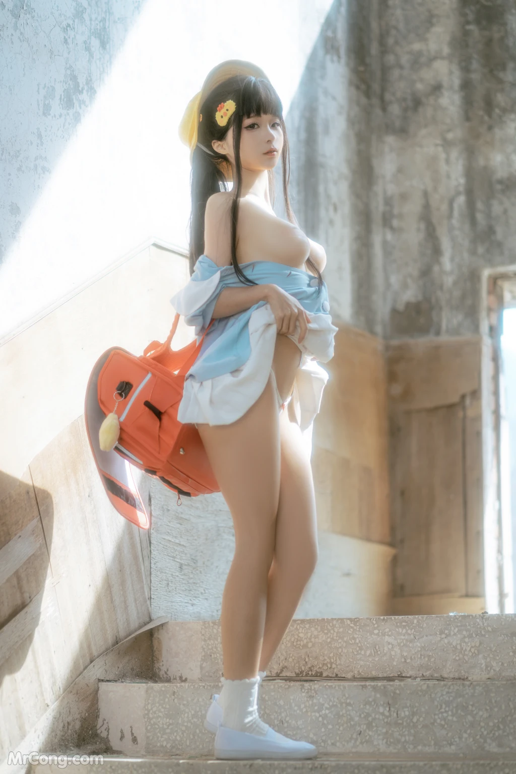 Coser@蠢沫沫 (chunmomo) Vol.150: 小黄帽 (107 photos) 13 Coser@蠢沫沫 (chunmomo) Vol.150: 小黄帽 (107 photos) 13