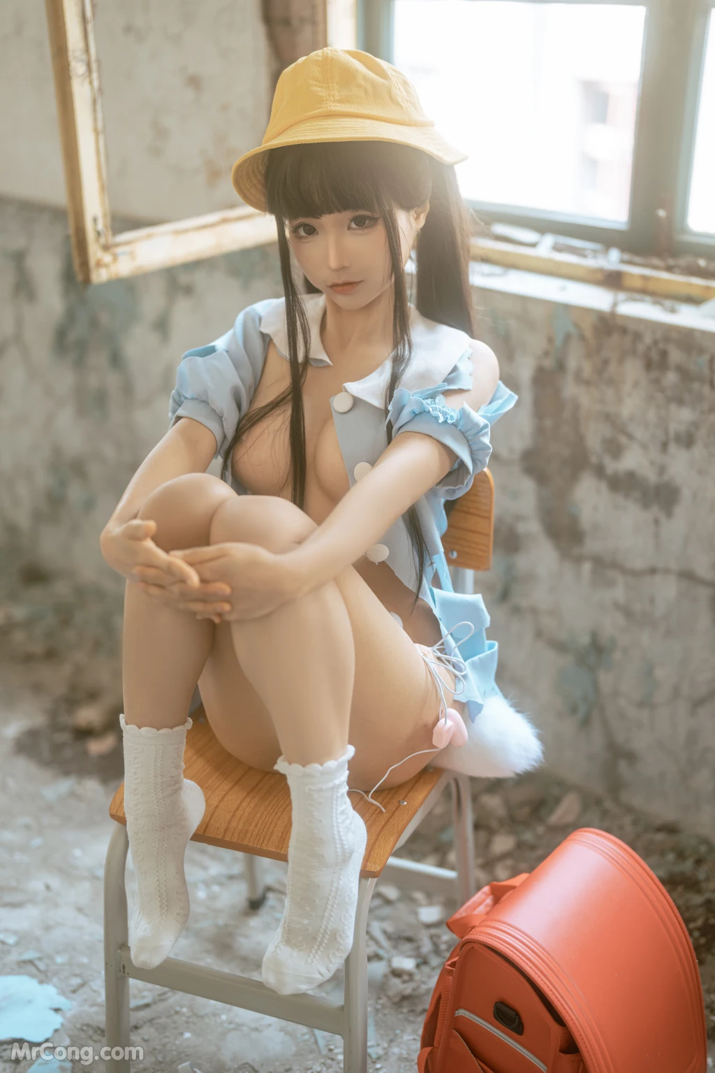 Coser@蠢沫沫 (chunmomo) Vol.150: 小黄帽 (107 photos) 19 Coser@蠢沫沫 (chunmomo) Vol.150: 小黄帽 (107 photos) 19