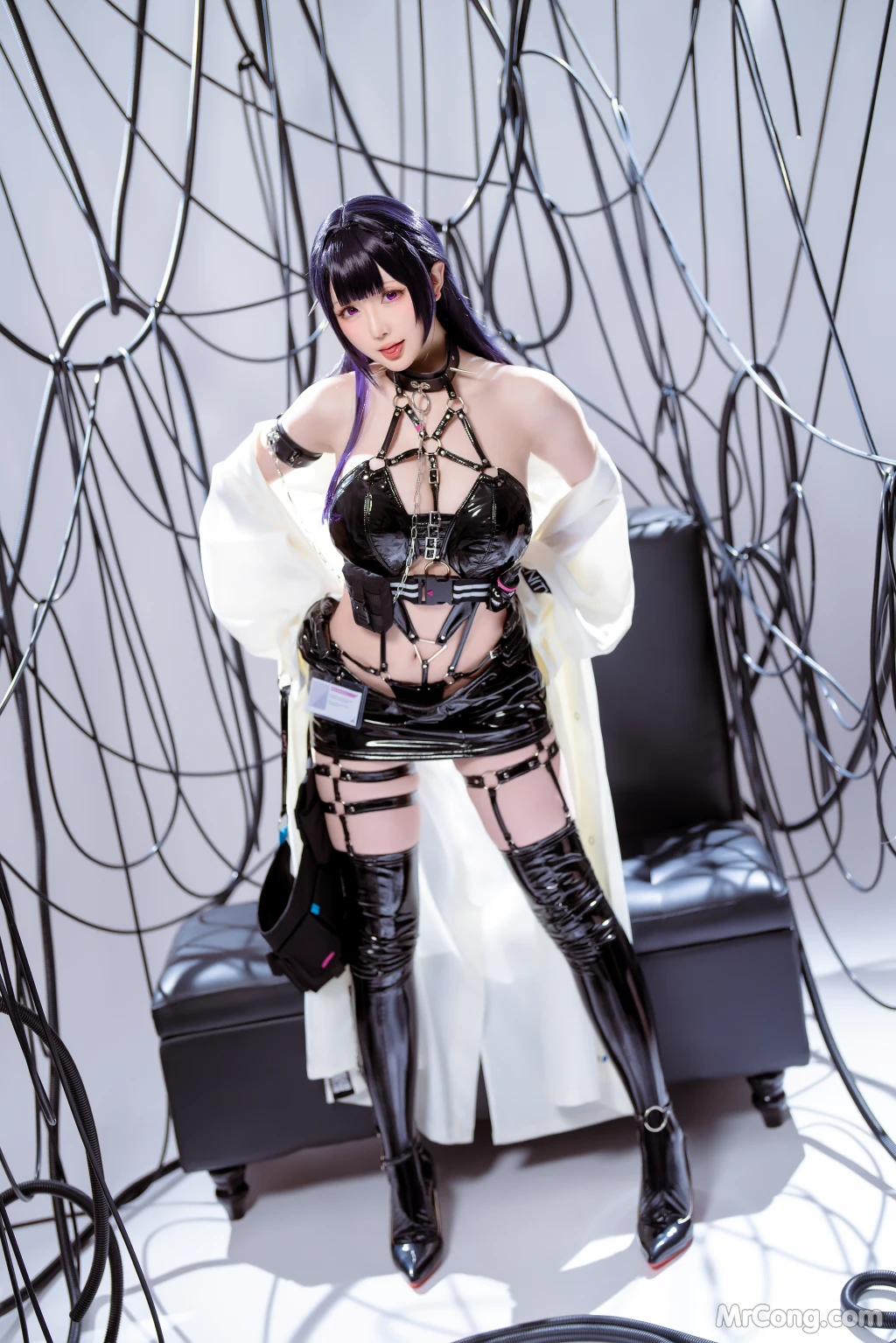Coser@星之迟迟Hoshilily: 2023 6月计划C Nikke-米哈拉 (91 photos )