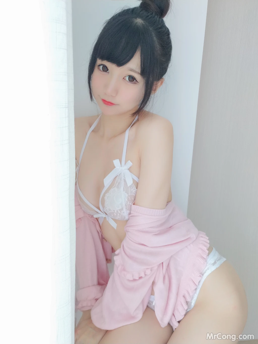 Coser@NAGISA魔物喵: 夏のレースの下着 (39 photos )