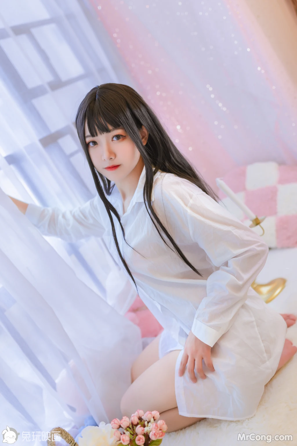 Cosplay@兔玩映画 Vol.054: 男友衬衫 (40 photos)
