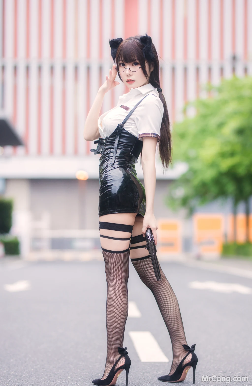 Coser@香草喵露露 No.059: 萤火虫动漫游戏嘉年华 漫展返图 (69 photos )