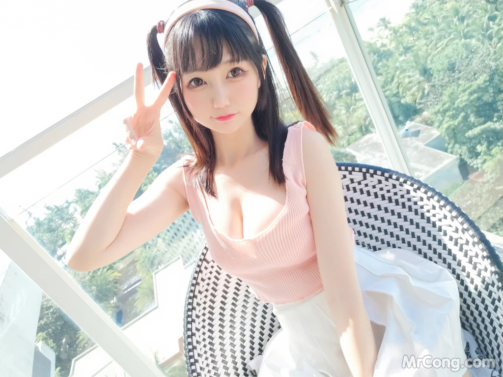 Coser@NAGISA魔物喵: 海岛旅行自拍 (160 photos)