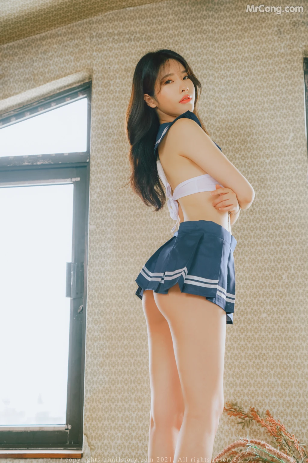 [Bimilstory] Hanna (한나): Vol.12 Sera Costume Hanna - In The Rooftop Room (59 photos )
