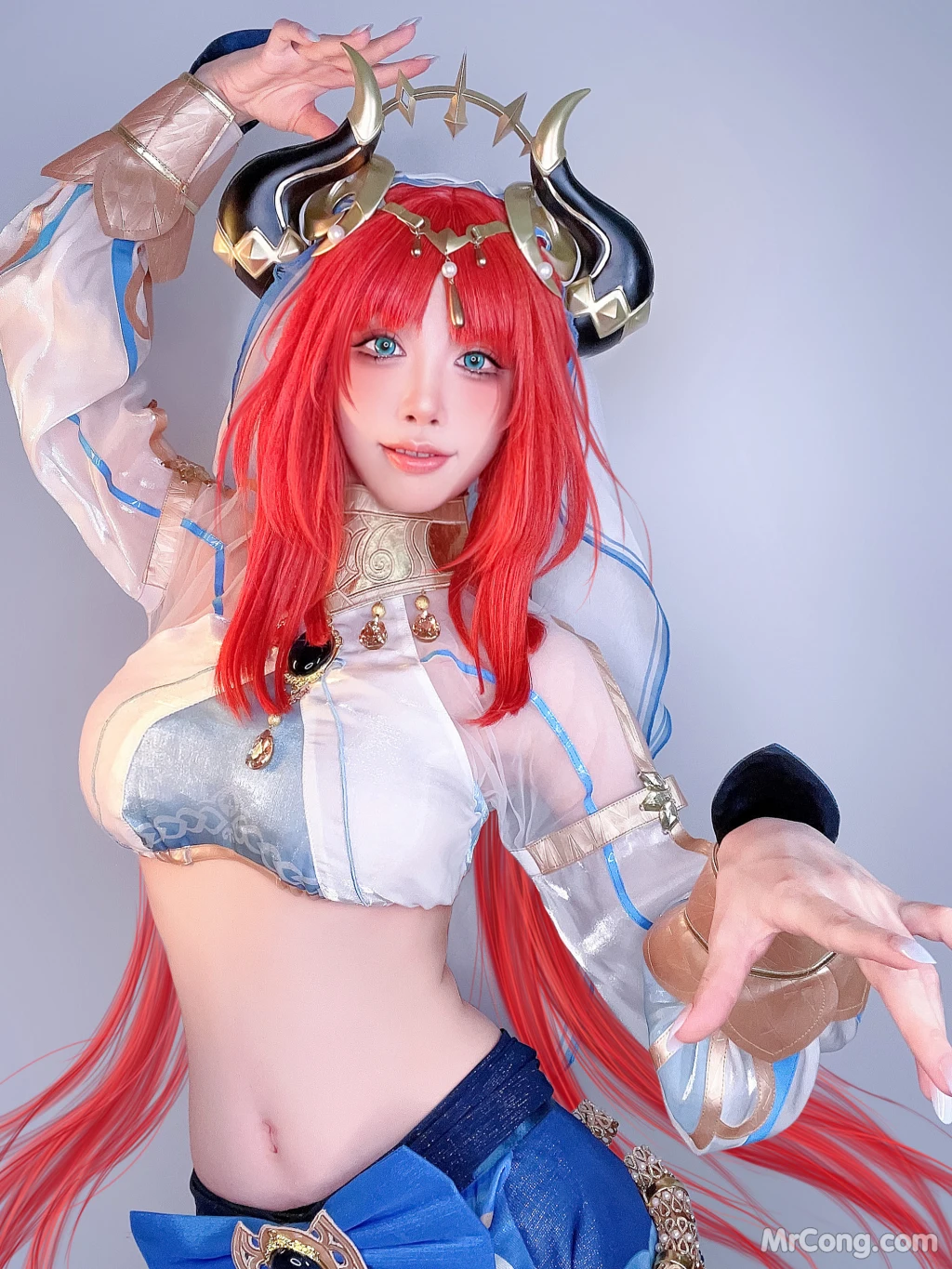 Coser@水淼Aqua Vol.159: 原神妮露 (26 photos)
