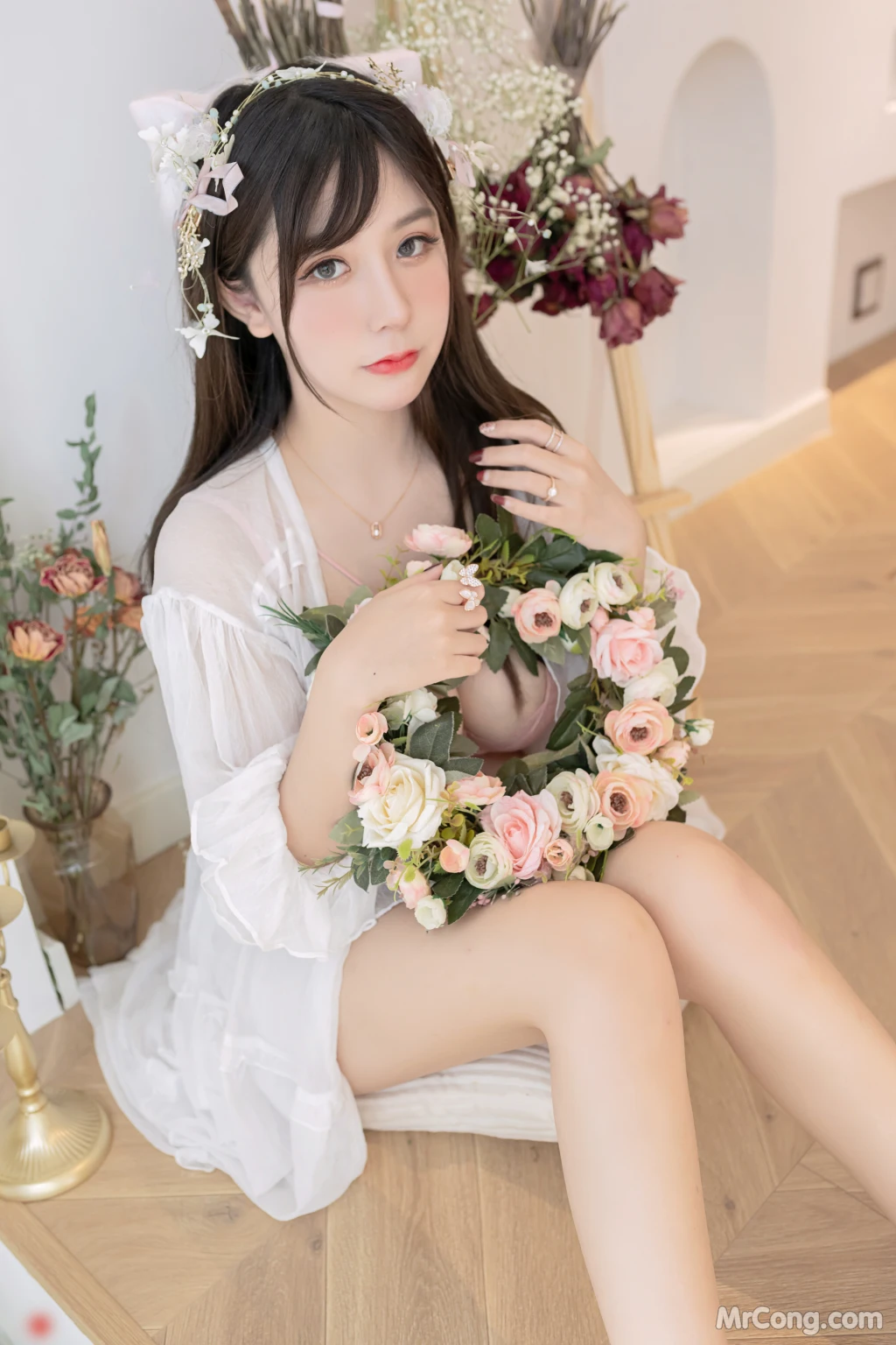 Coser@Mao Jiu Jiang Sakura (猫九酱Sakura): 花の贰拾歲 (63 photos )