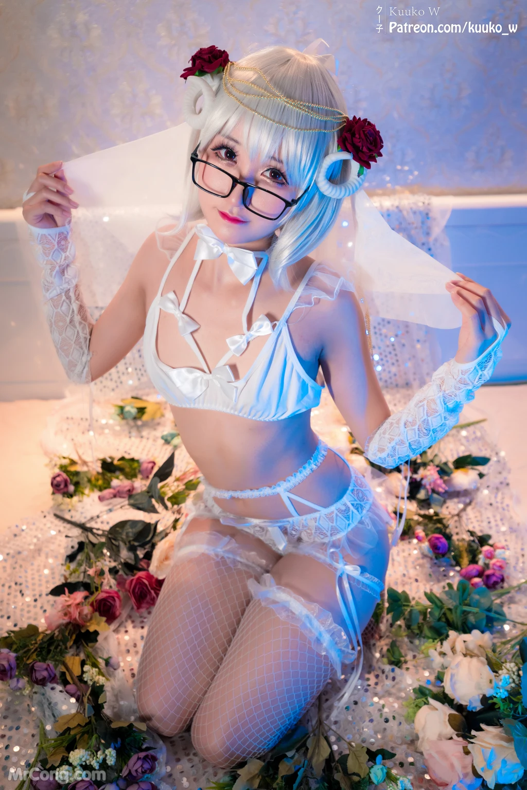 Coser@KuukoW No.057: Shiro Akuma (44 photos)